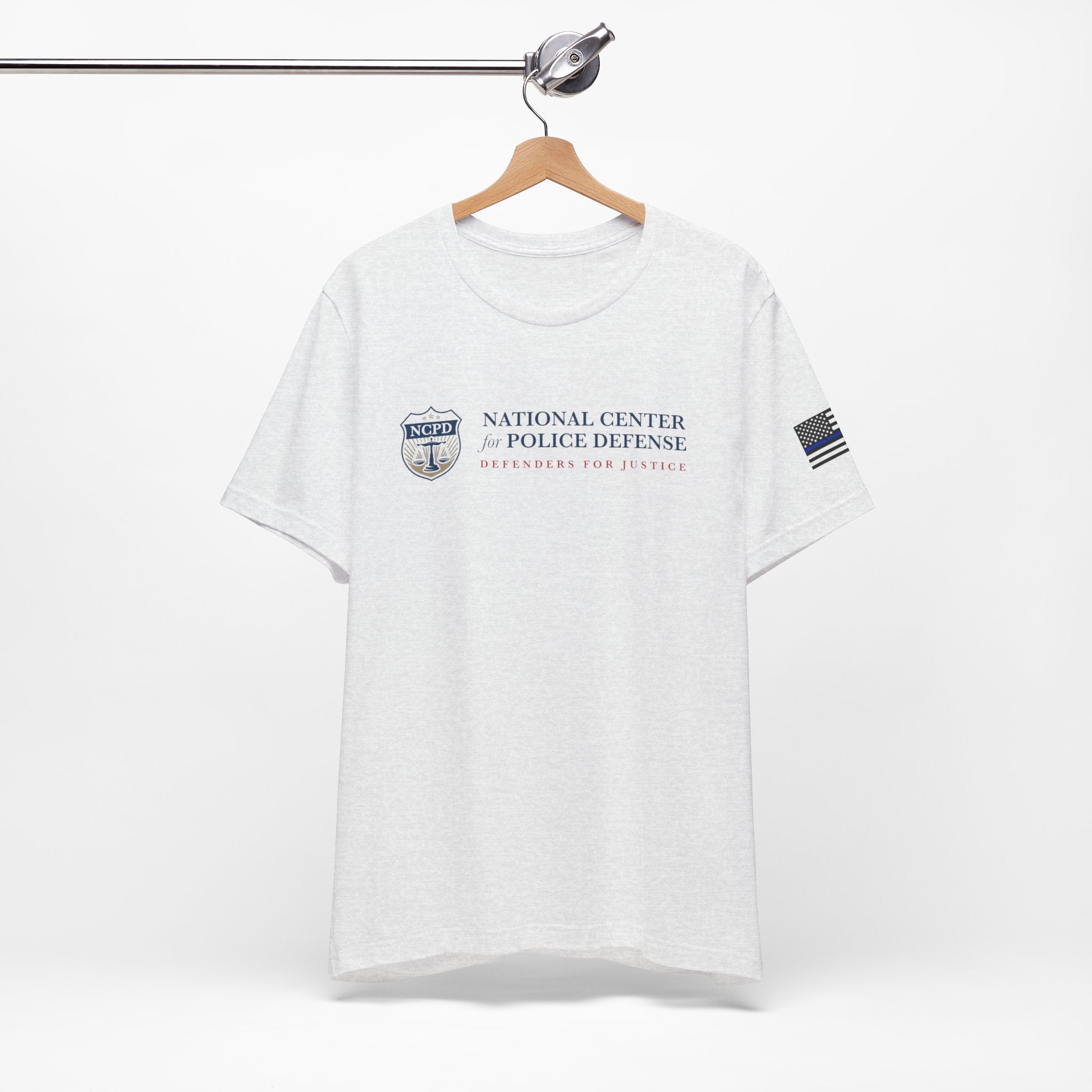 Police Defense Logo T‑Shirt — National Center for Police Defense Badge Tee
