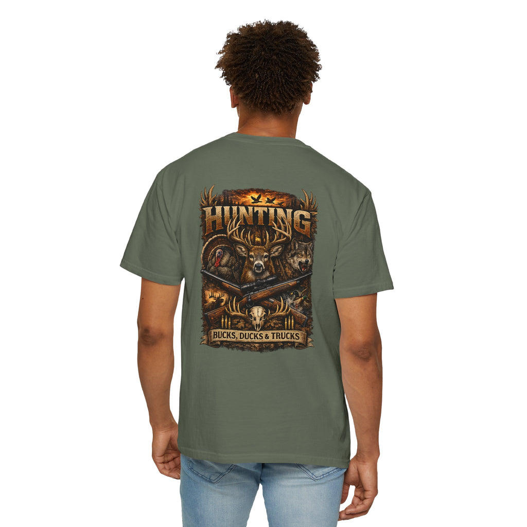 "Bucks, Ducks & Trucks" Outdoors Tee
