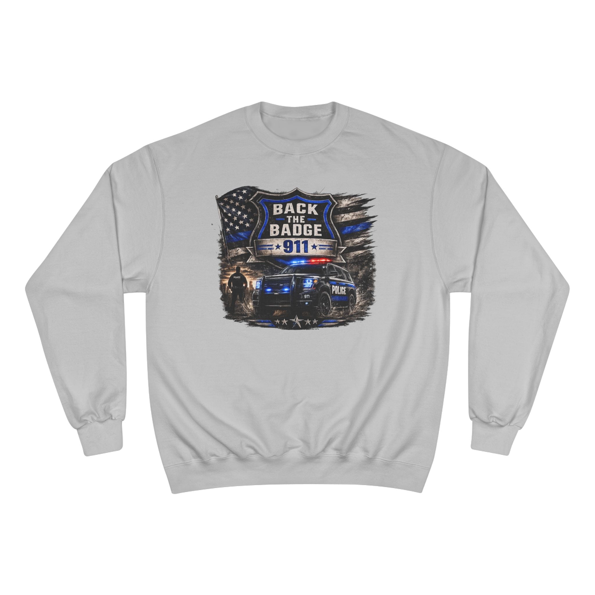Back the Badge 9-1-1 Sweatshirt