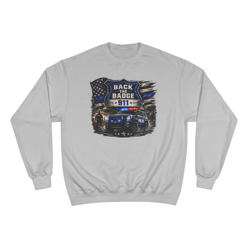 Back the Badge 9-1-1 Sweatshirt