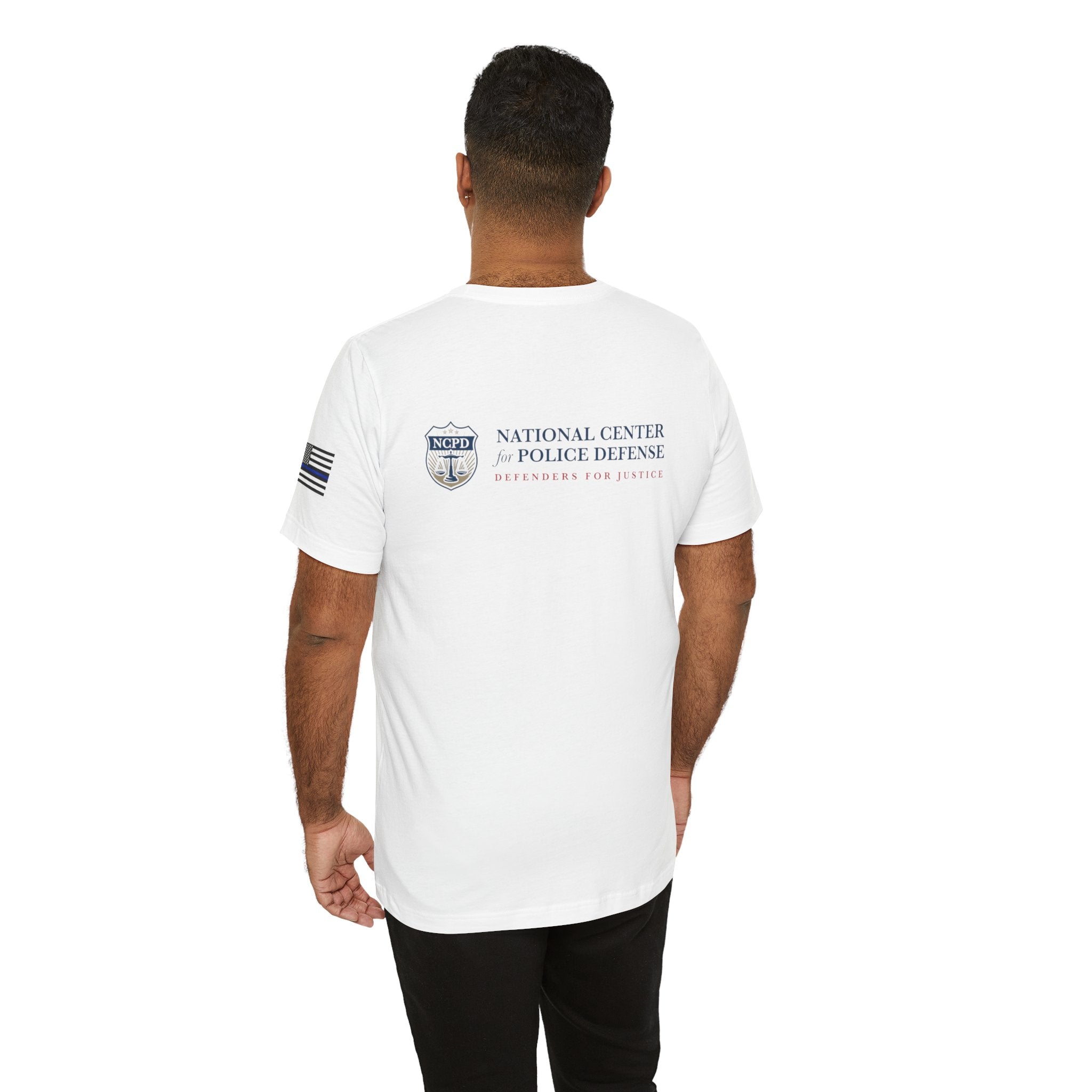 National Center for Police Defense Badge T-Shirt