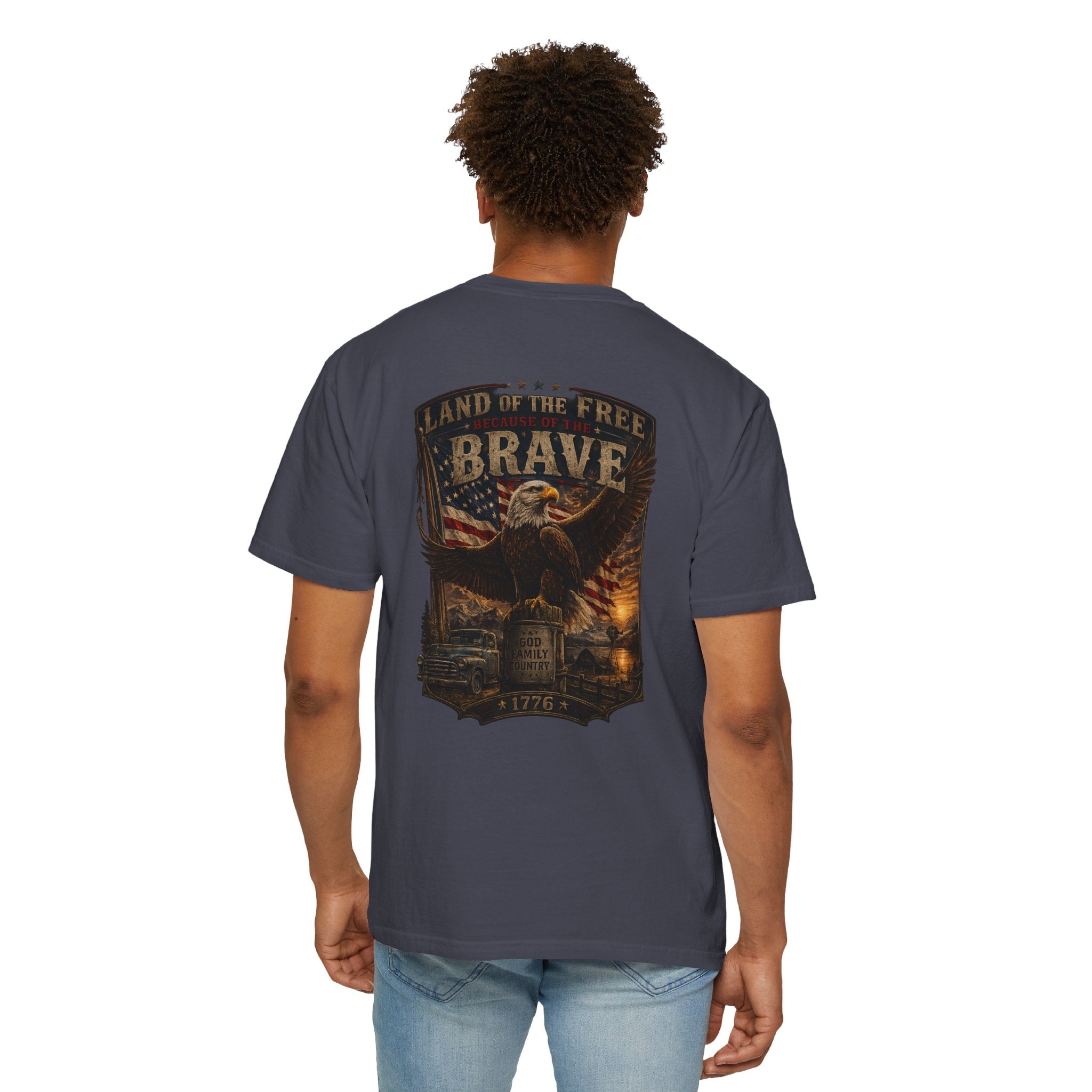 Brave Eagle Patriotic T-Shirt