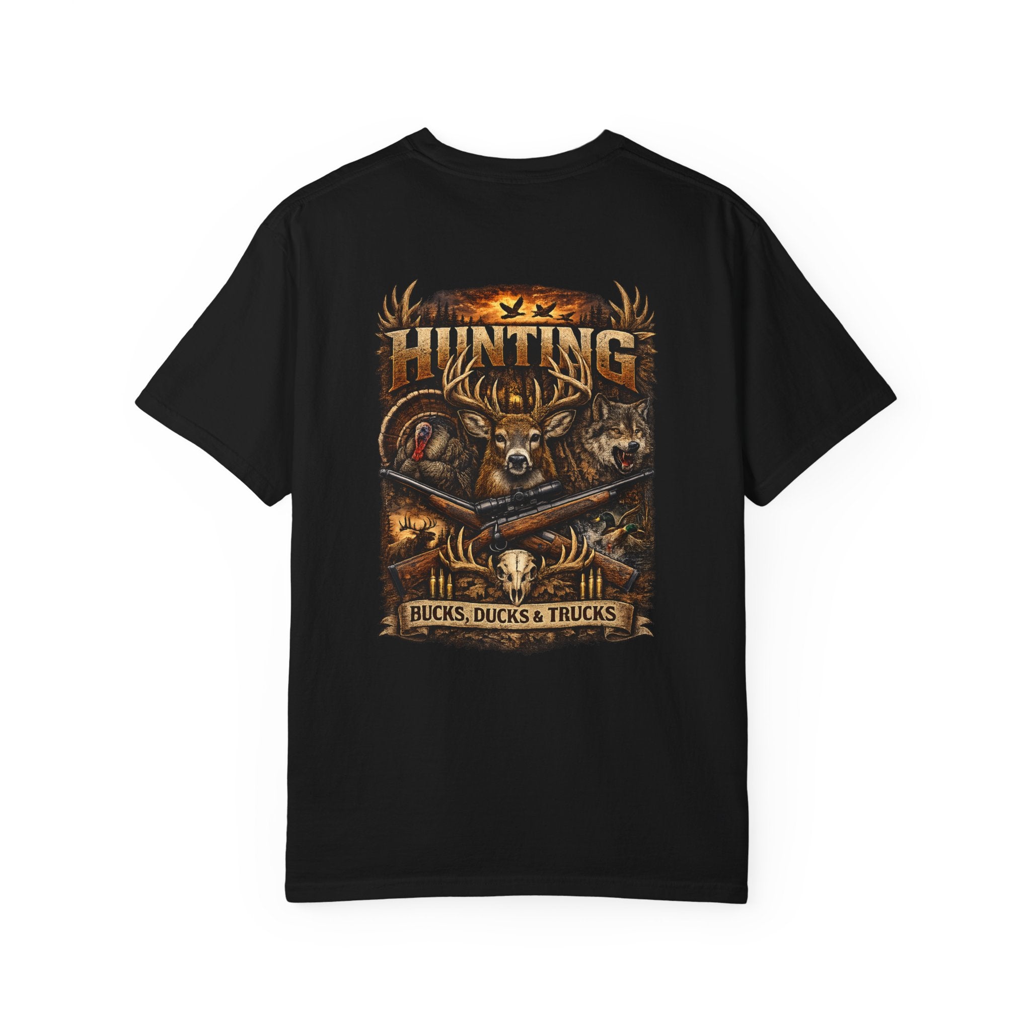 "Bucks, Ducks & Trucks" Outdoors Tee