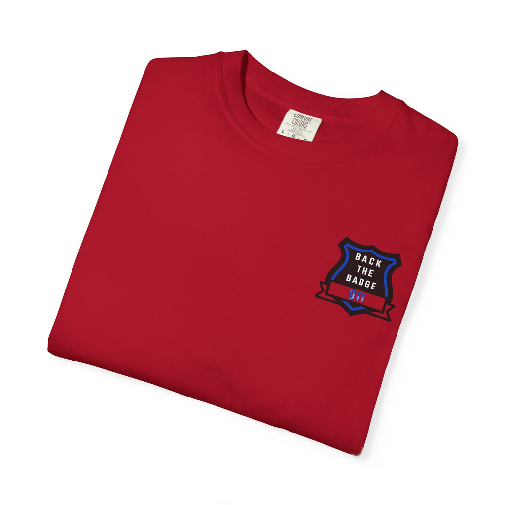 Back the Badge 911 Police Support T-Shirt