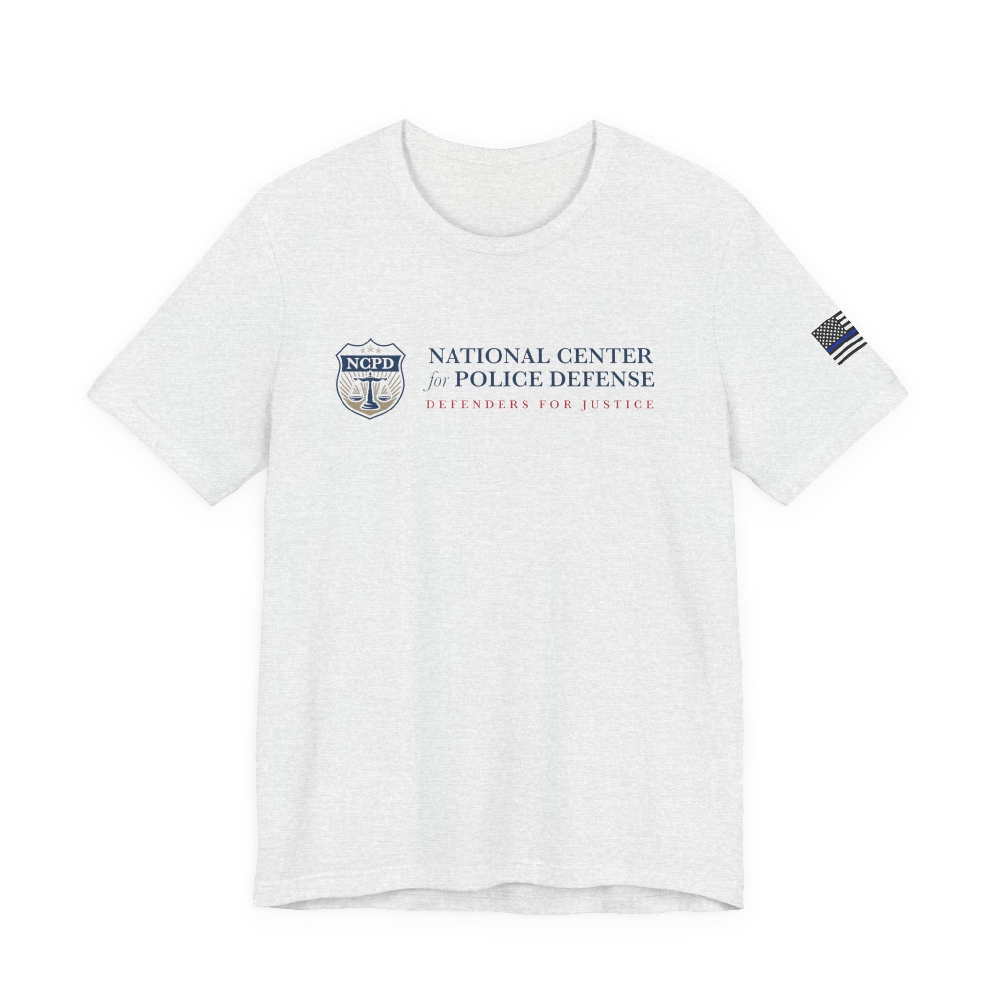 Police Defense Logo T‑Shirt — National Center for Police Defense Badge Tee