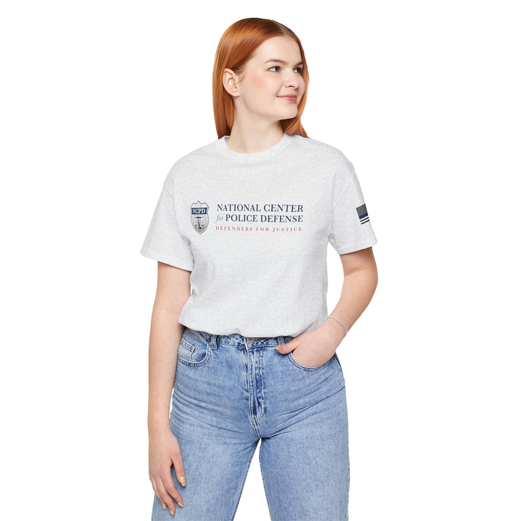 Police Defense Logo T‑Shirt — National Center for Police Defense Badge Tee
