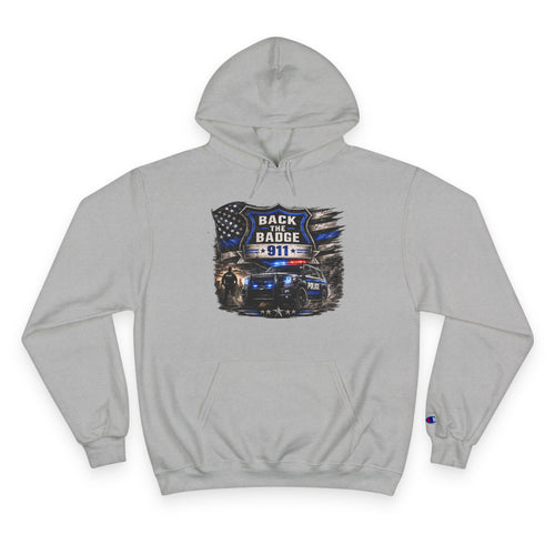 Back the Badge 911 Police Support Hoodie