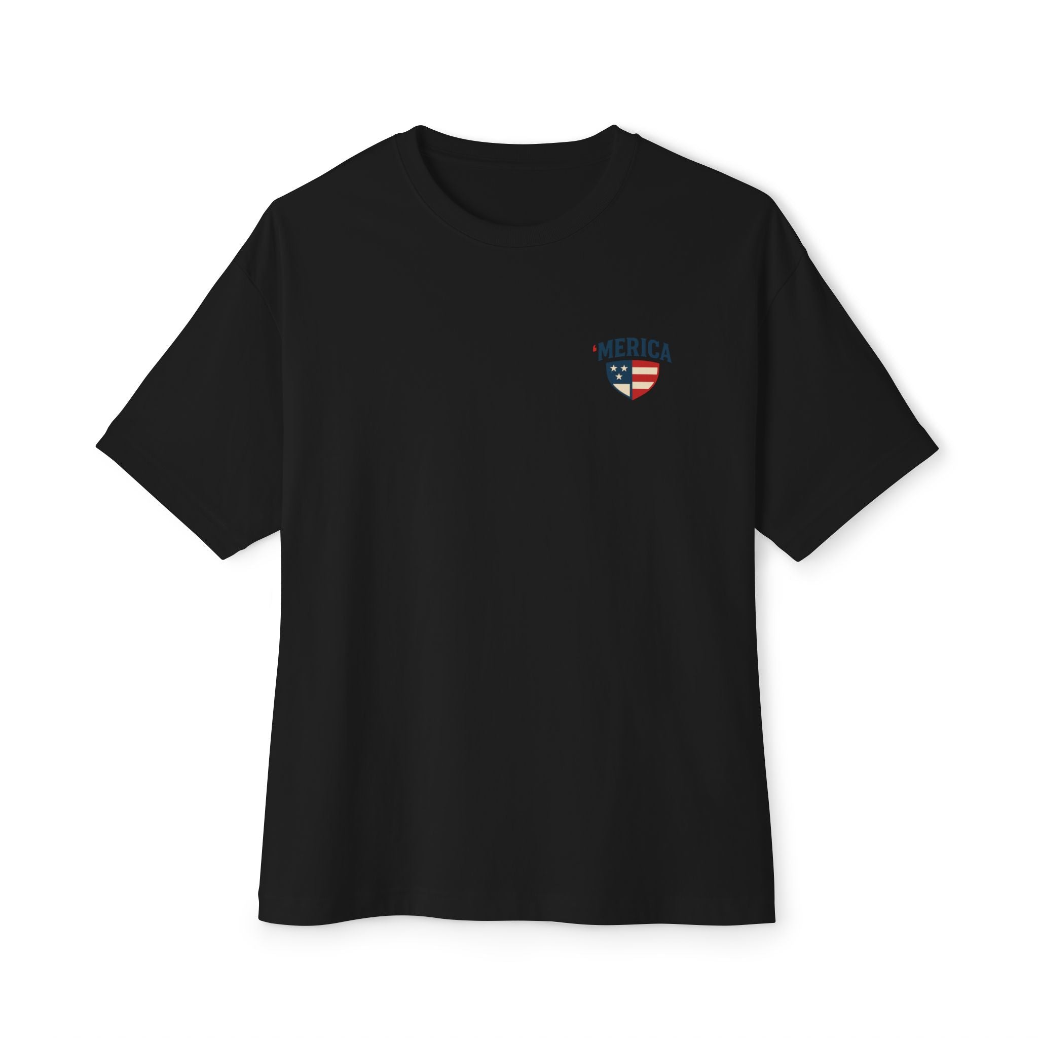 'Merica' Eagle American Flag Tee