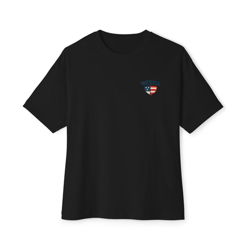 'Merica' Eagle American Flag Tee