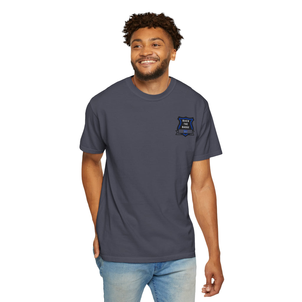 Back the Badge 911 Police Support T-Shirt