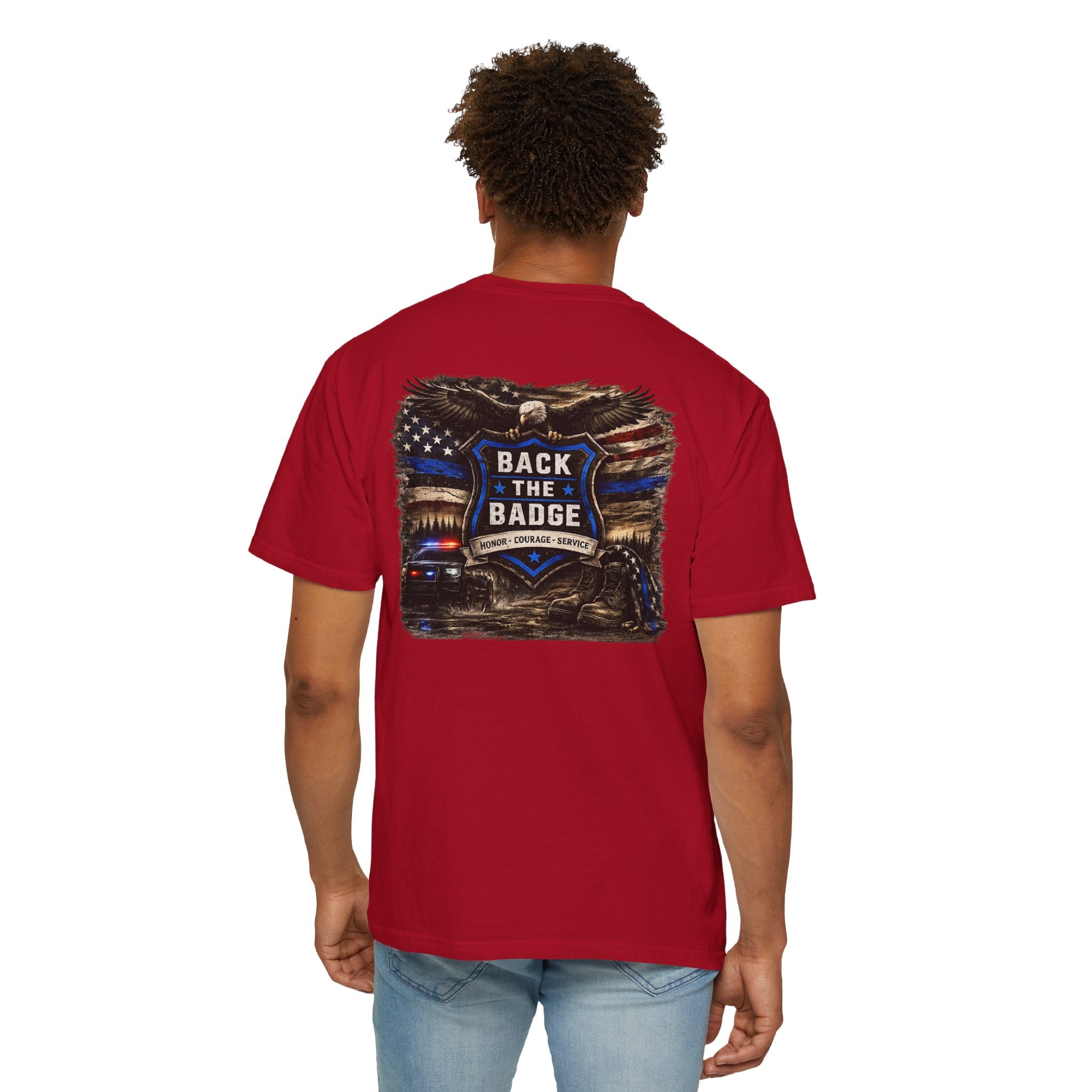 Patriotic Police Support Tee