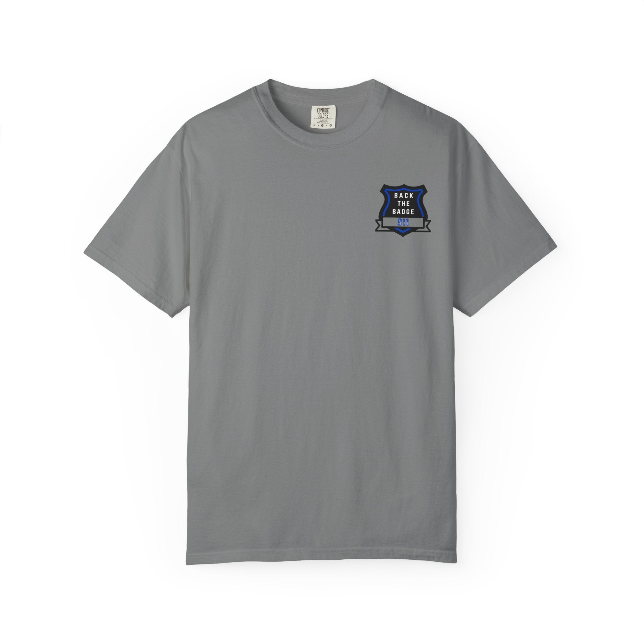 Back the Badge 911 Police Support T-Shirt