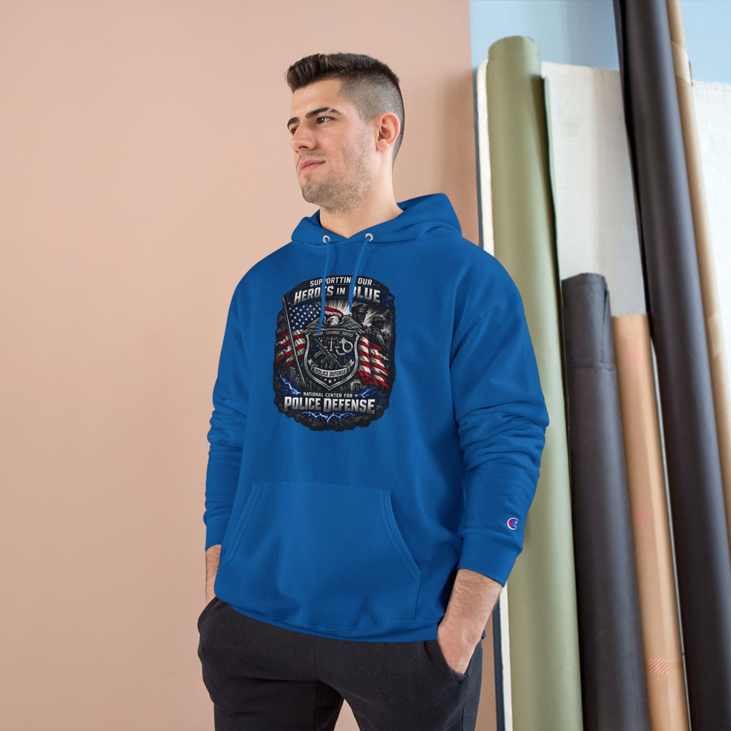 Police Defense "Heroes in Blue" Hoodie