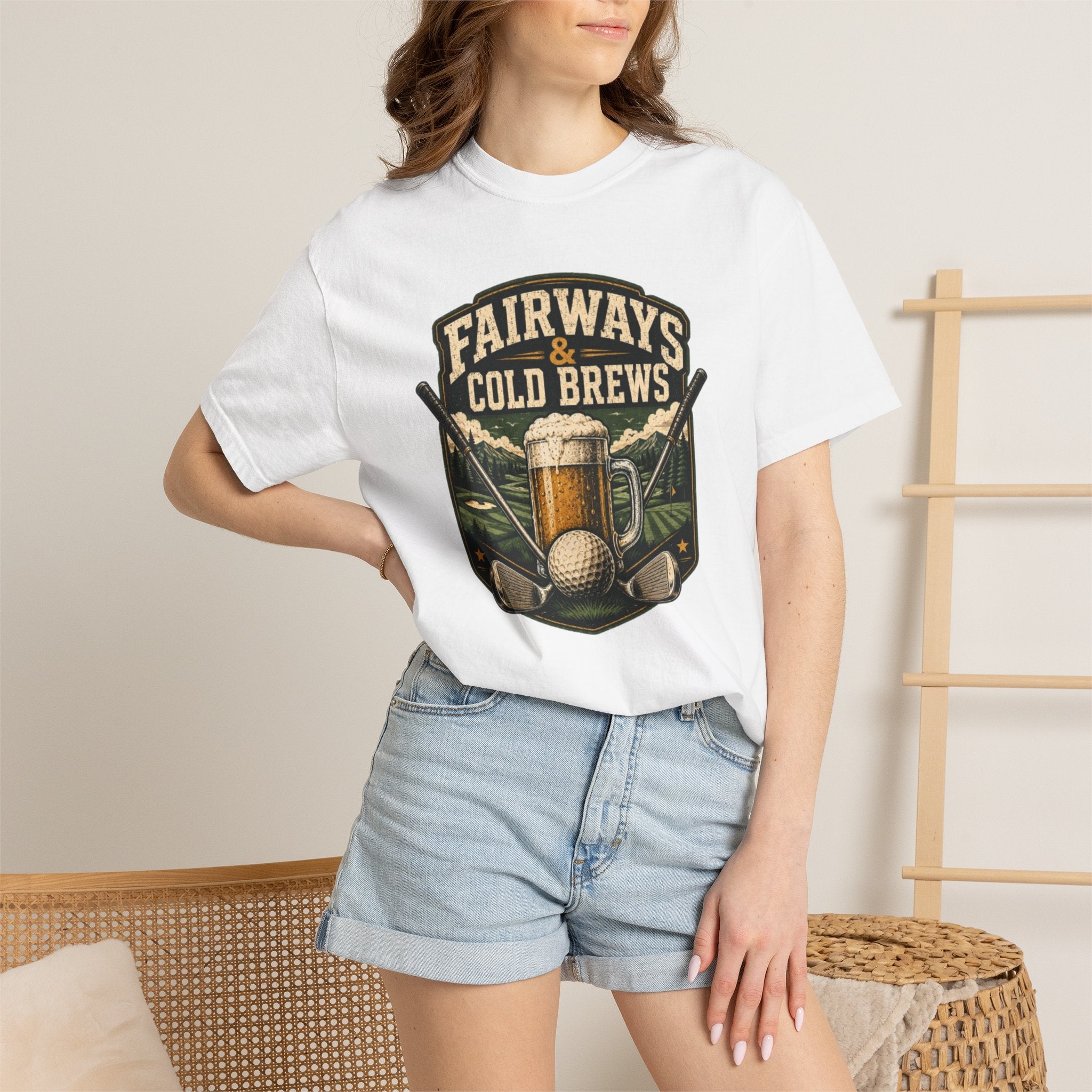 Fairways & Cold Brews Golf T-Shirt