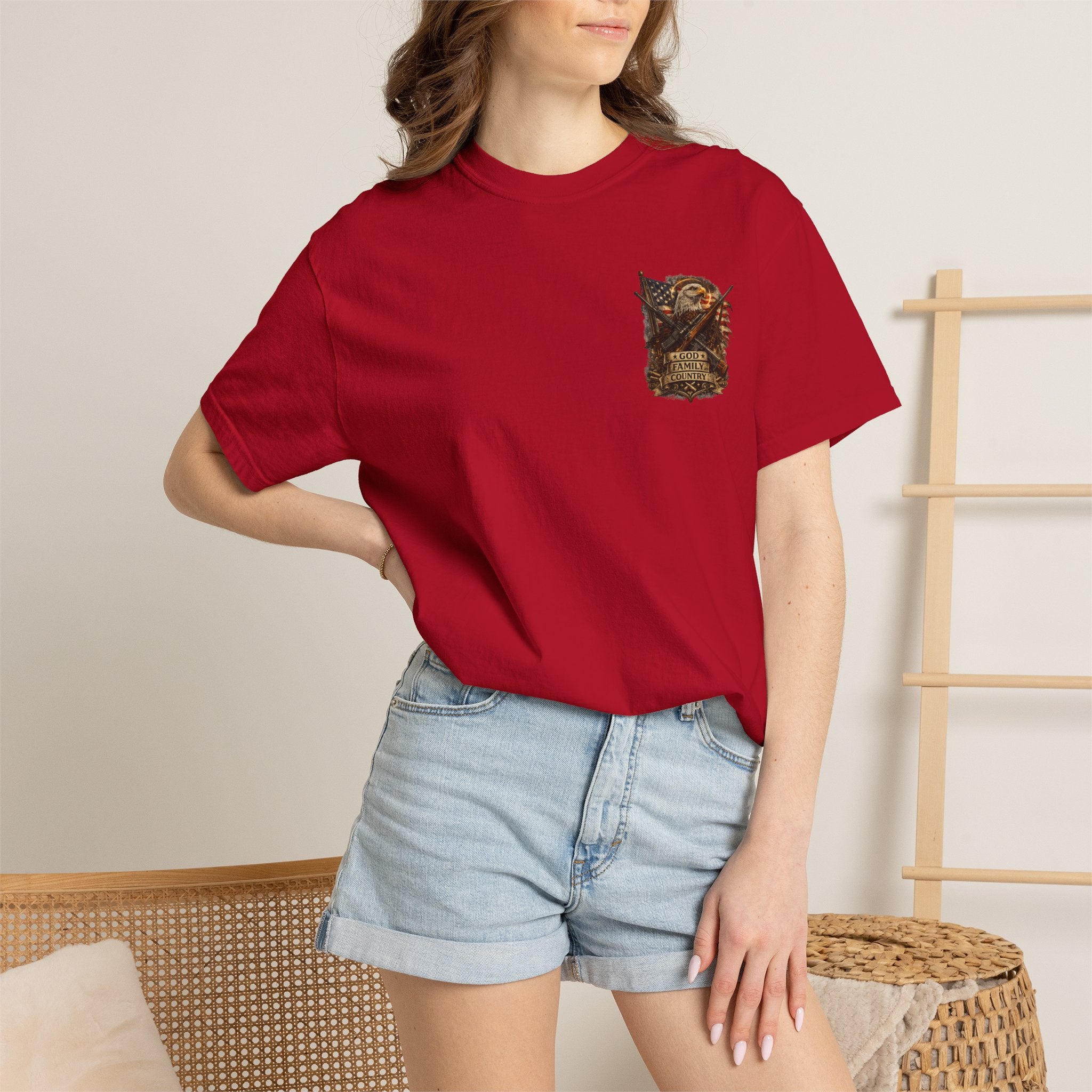 Brave Eagle Patriotic T-Shirt