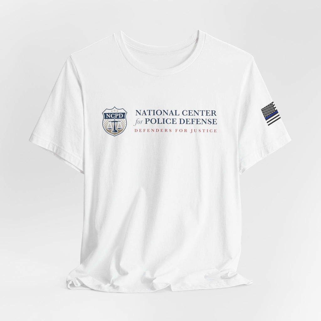 Police Defense Logo T‑Shirt — National Center for Police Defense Badge Tee