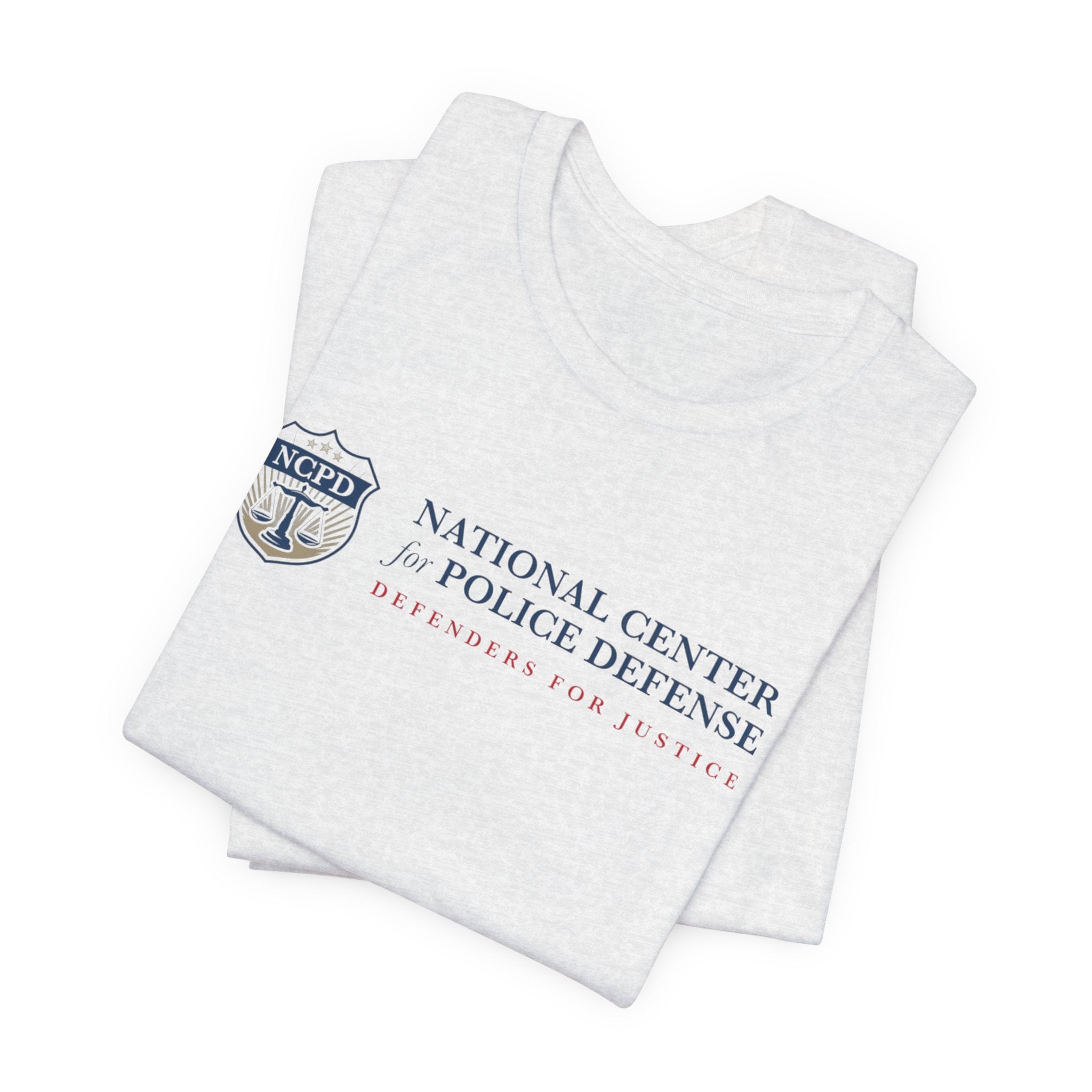 Police Defense Logo T‑Shirt — National Center for Police Defense Badge Tee