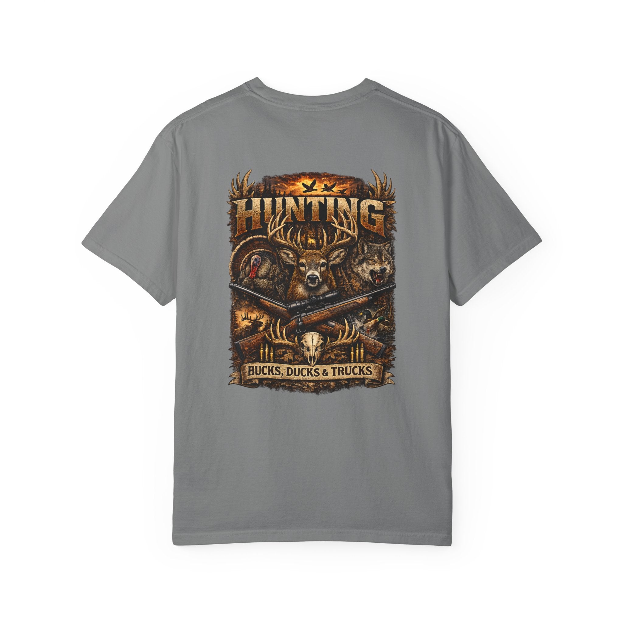 "Bucks, Ducks & Trucks" Outdoors Tee