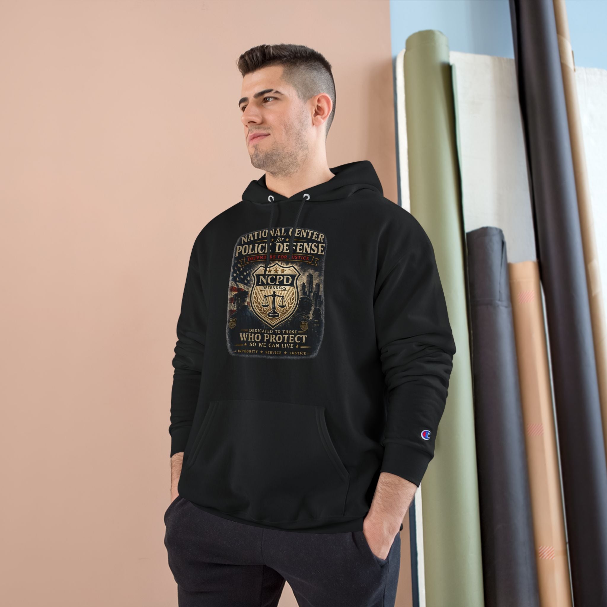 Police Defense Champion Hoodie