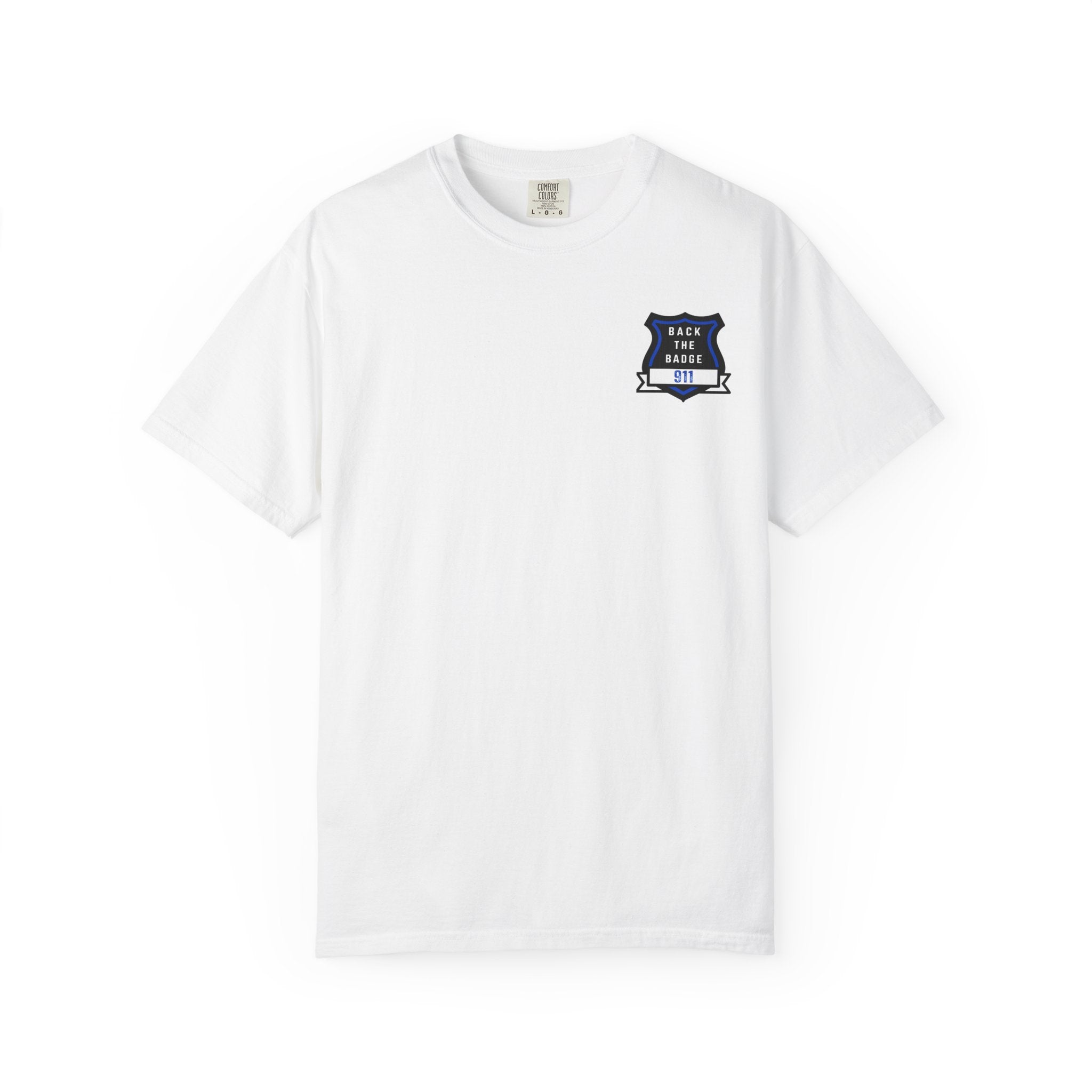 Back the Badge 911 Police Support T-Shirt