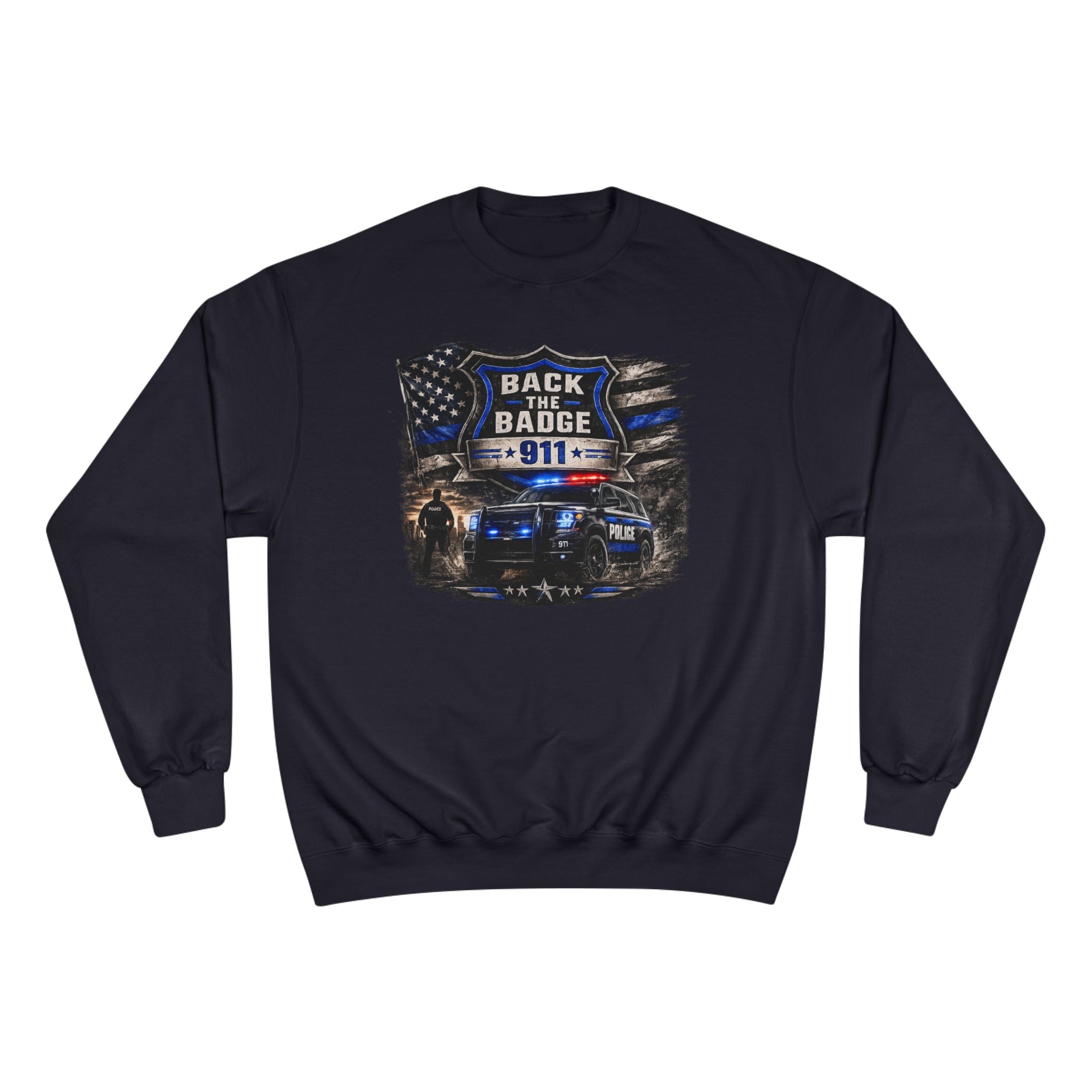 Back the Badge 9-1-1 Sweatshirt