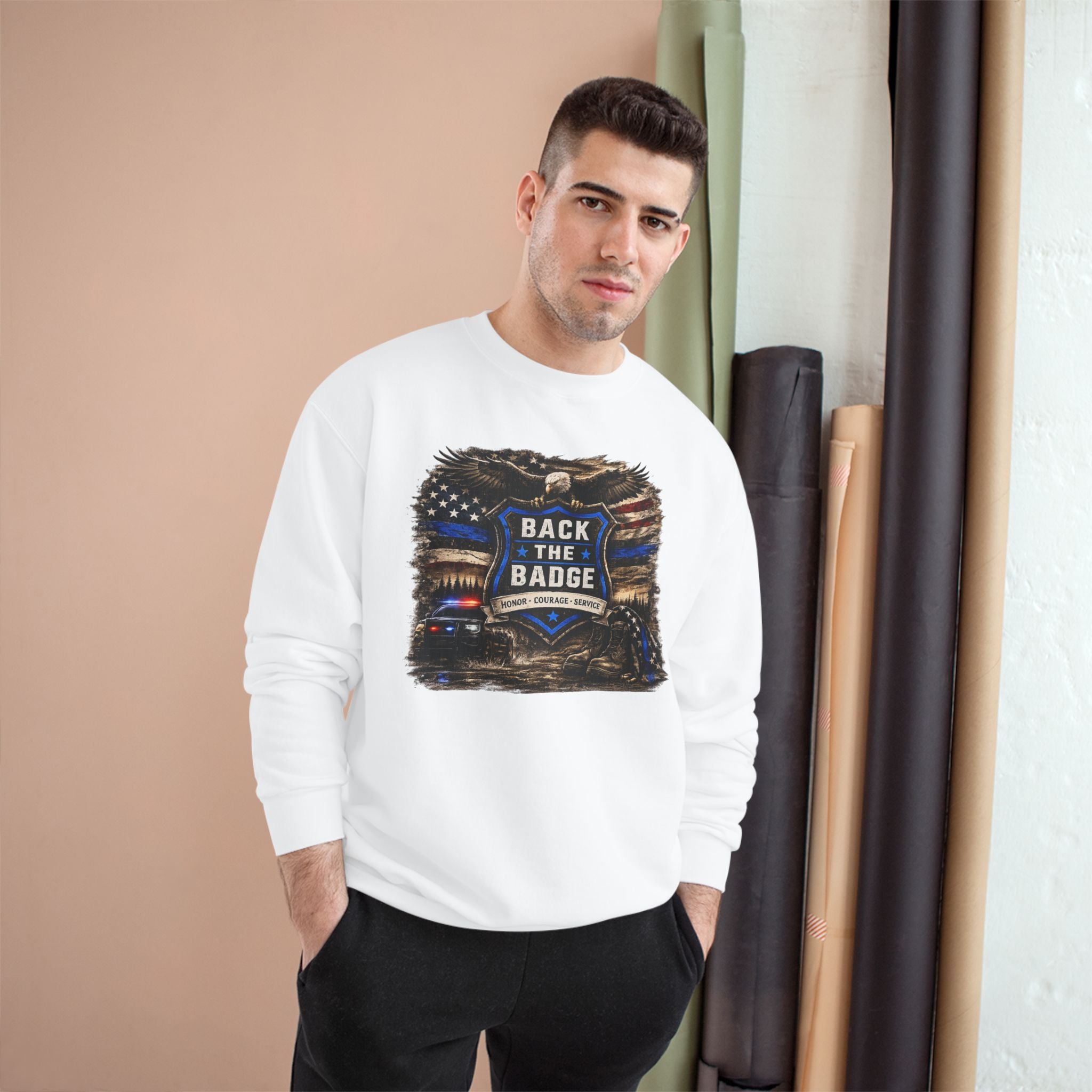 Back the Badge Sweatshirt