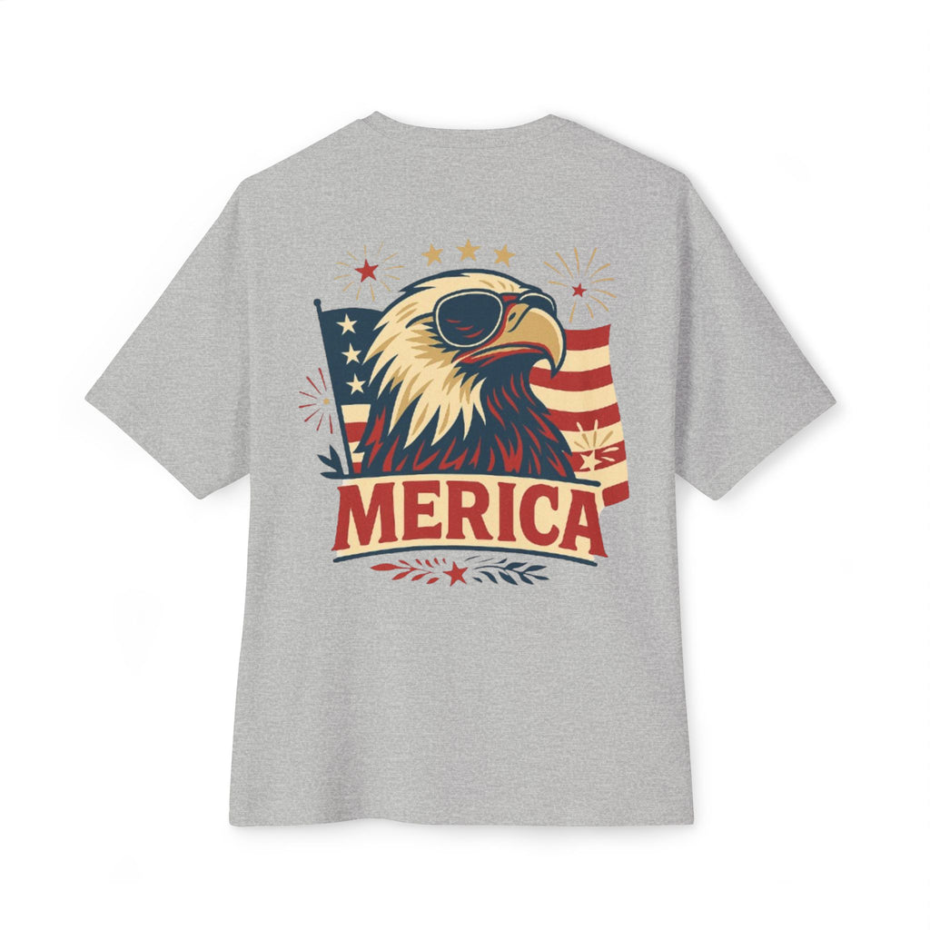'Merica' Eagle American Flag Tee