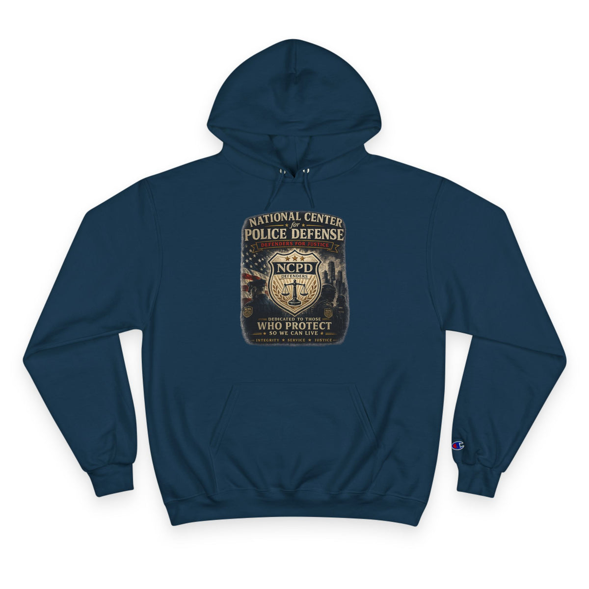 Police Defense Champion Hoodie