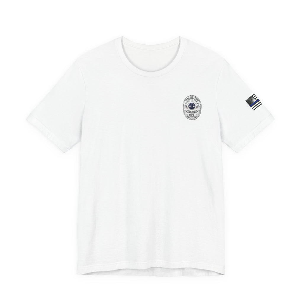 National Center for Police Defense Badge T-Shirt
