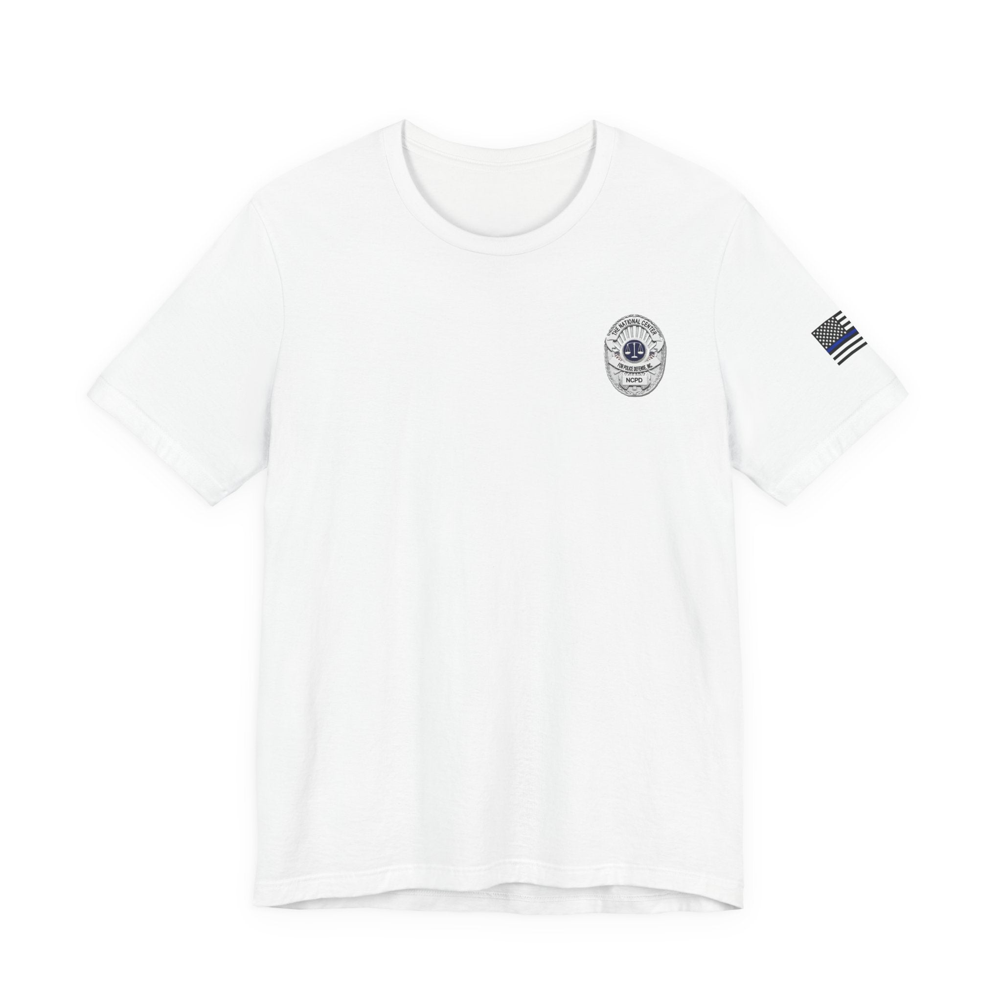 National Center for Police Defense Badge T-Shirt