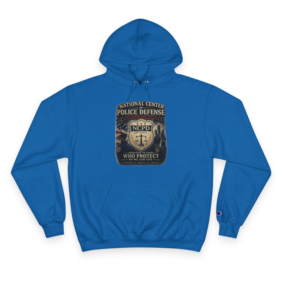 Police Defense Champion Hoodie