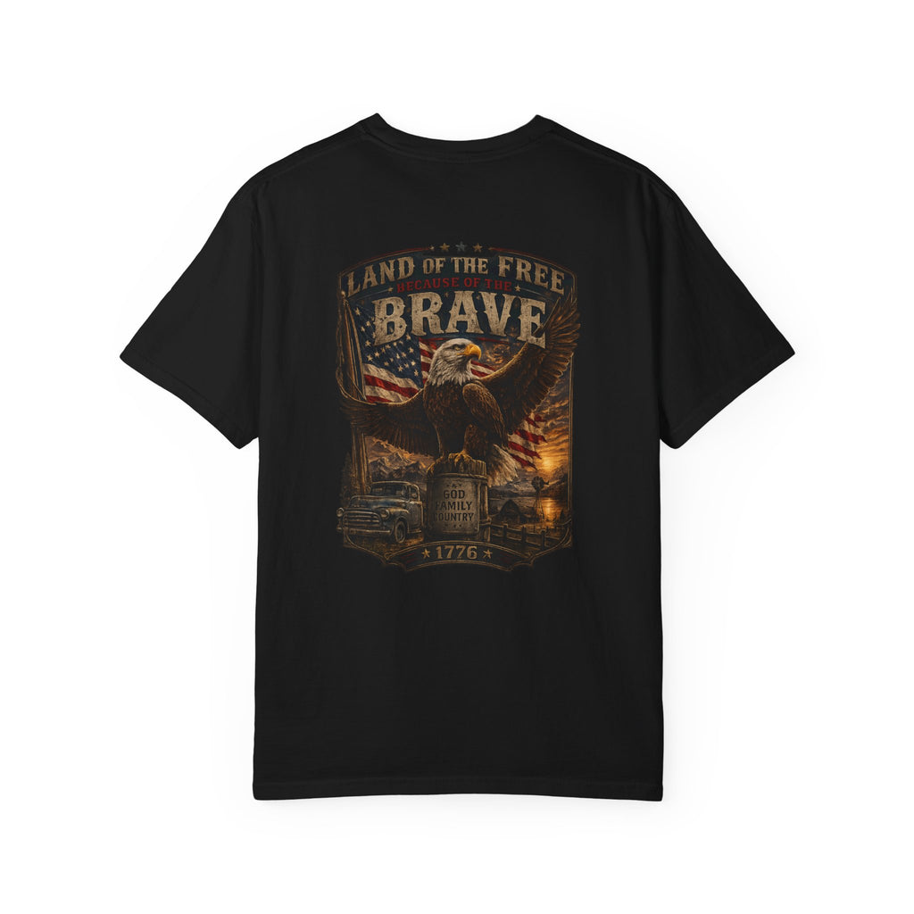 Brave Eagle Patriotic T-Shirt