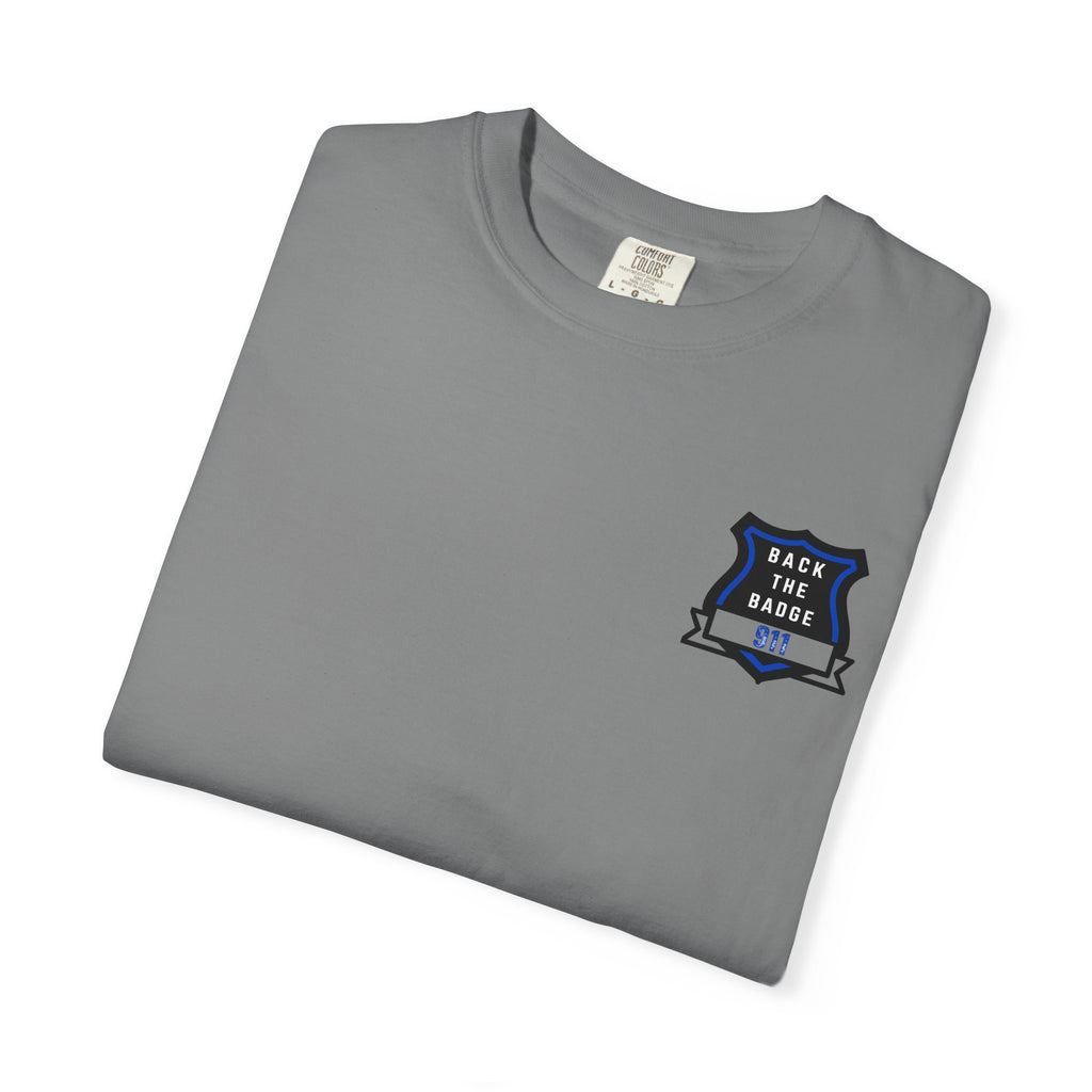 Back the Badge 911 Police Support T-Shirt