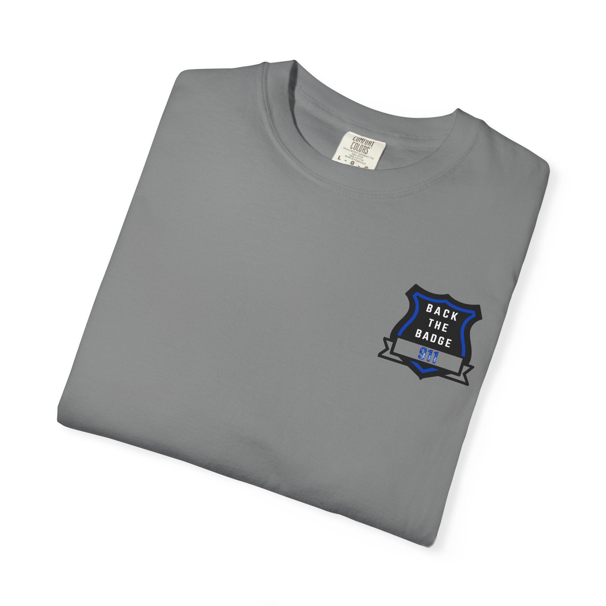 Back the Badge 911 Police Support T-Shirt