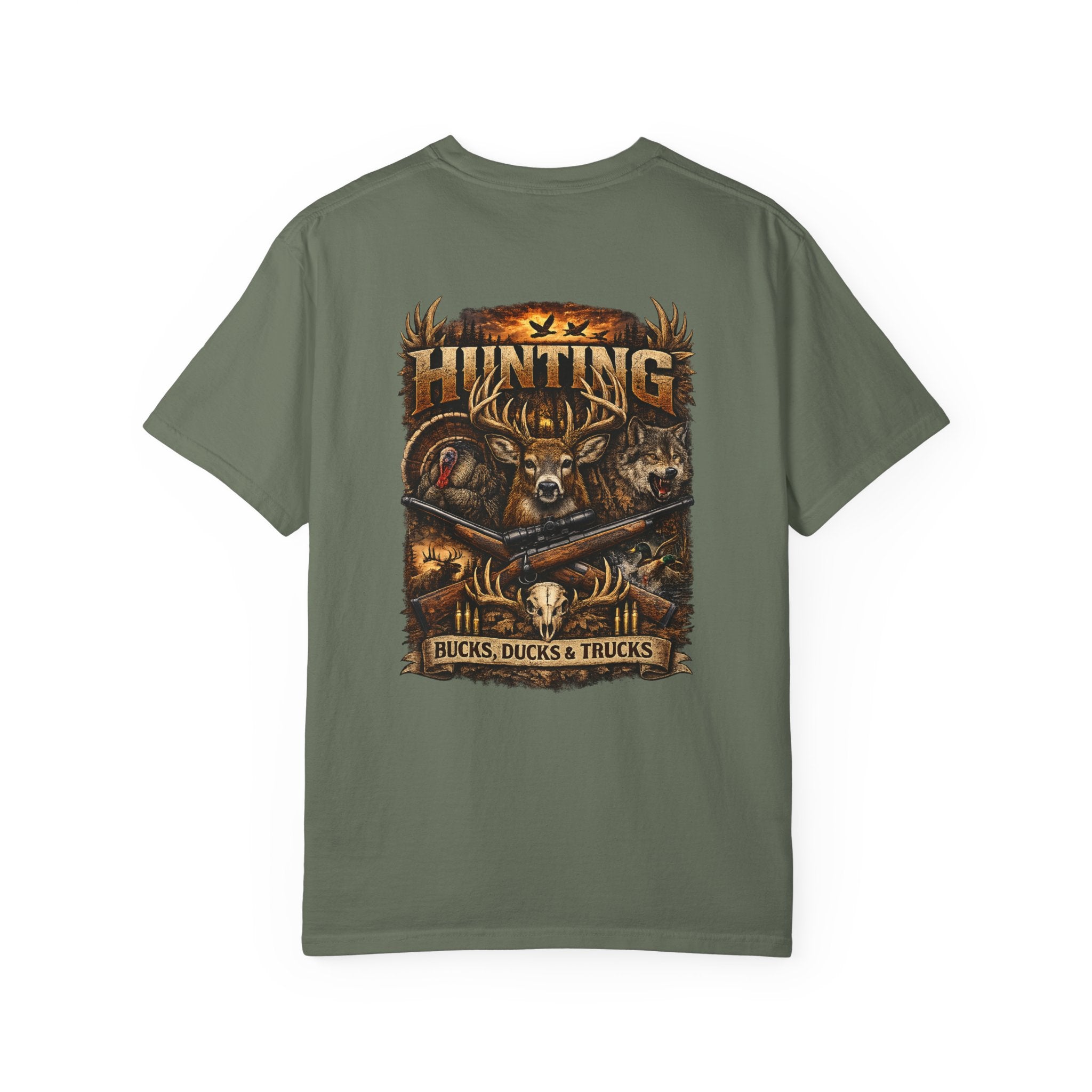 "Bucks, Ducks & Trucks" Outdoors Tee