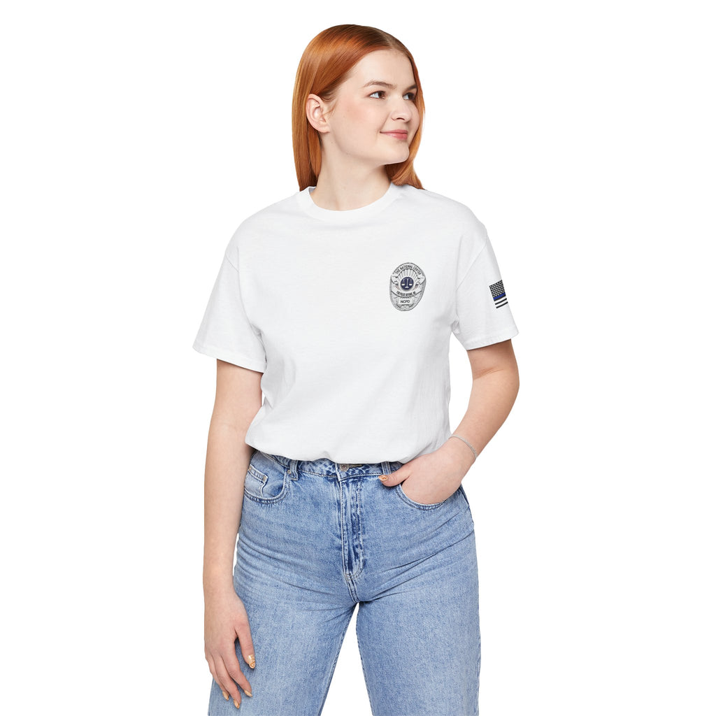 National Center for Police Defense Badge T-Shirt