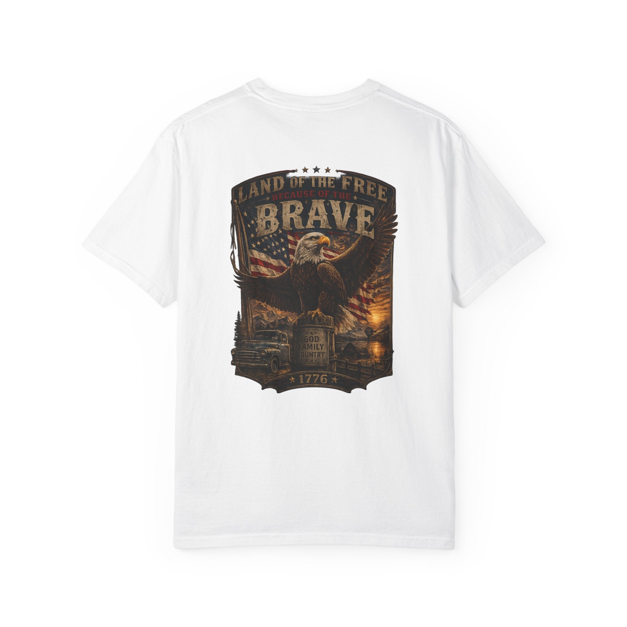 Brave Eagle Patriotic T-Shirt