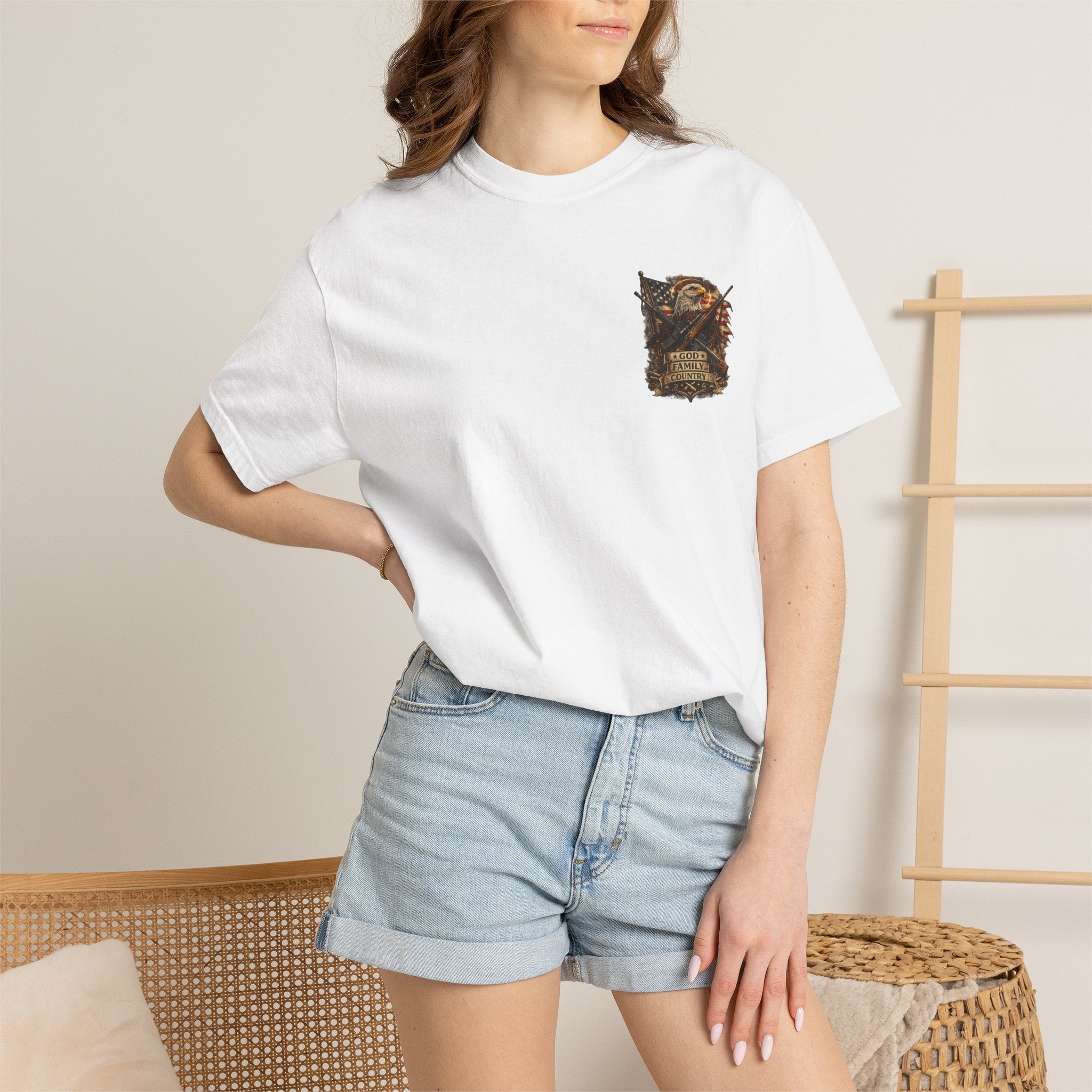 Brave Eagle Patriotic T-Shirt