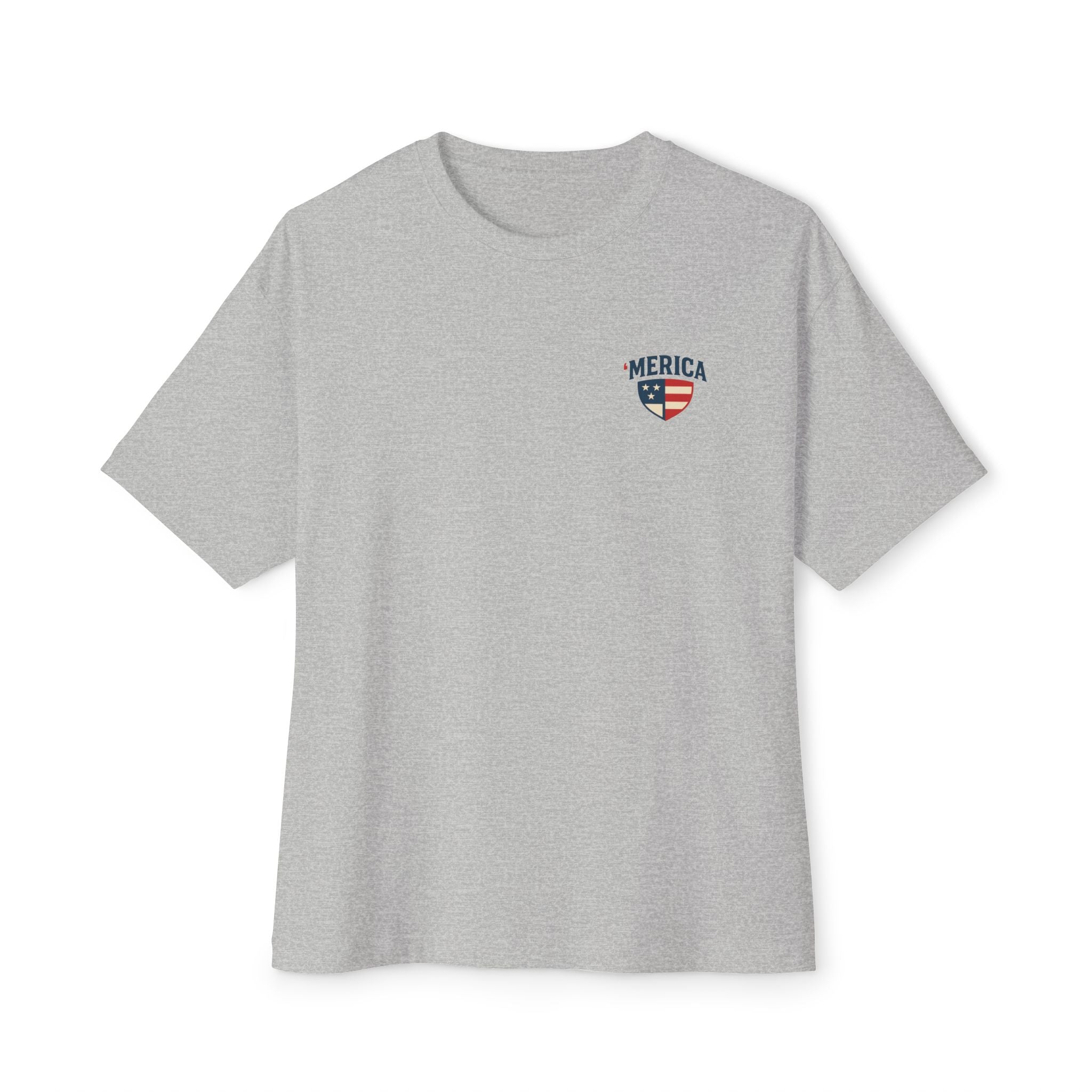 'Merica' Eagle American Flag Tee