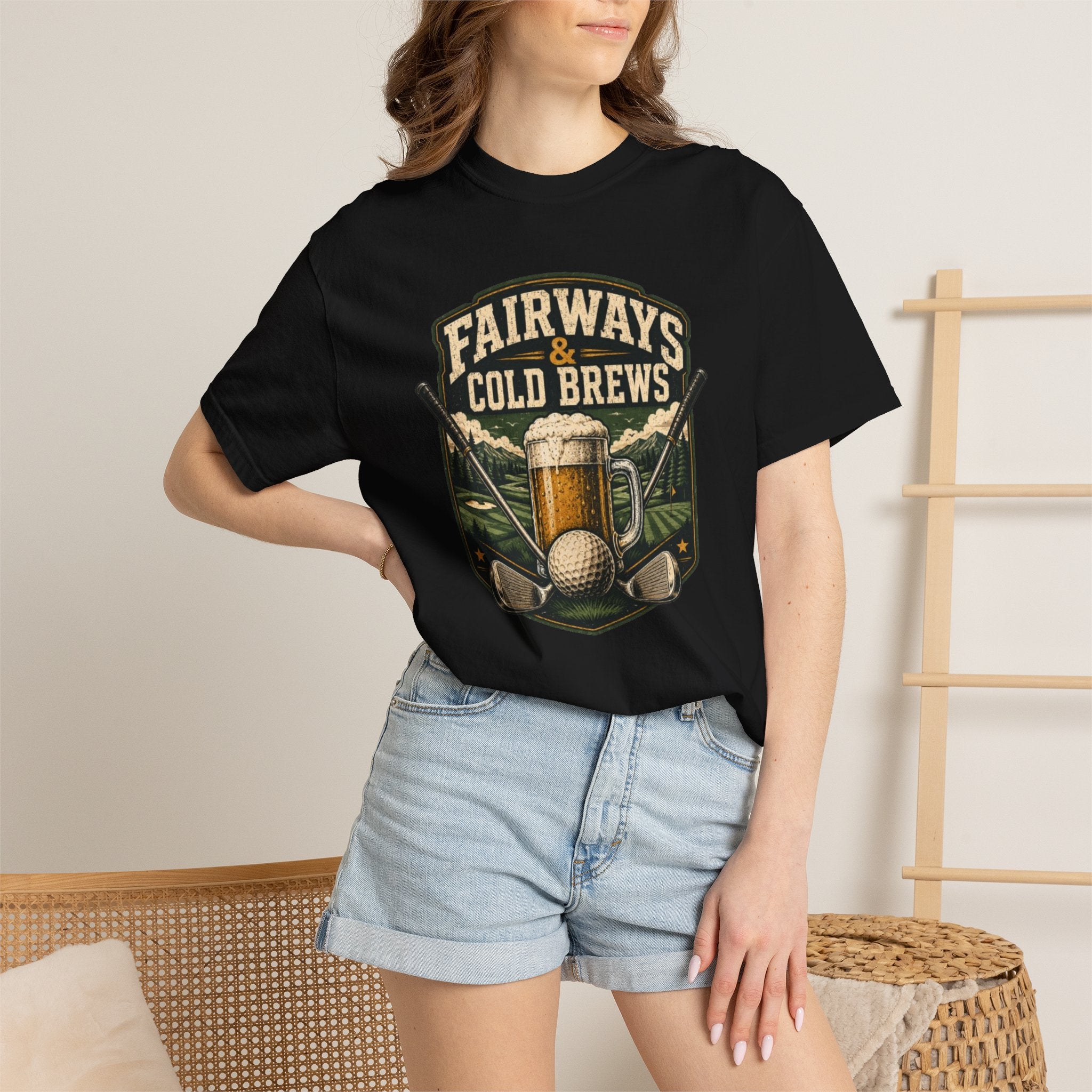 Fairways & Cold Brews Golf T-Shirt