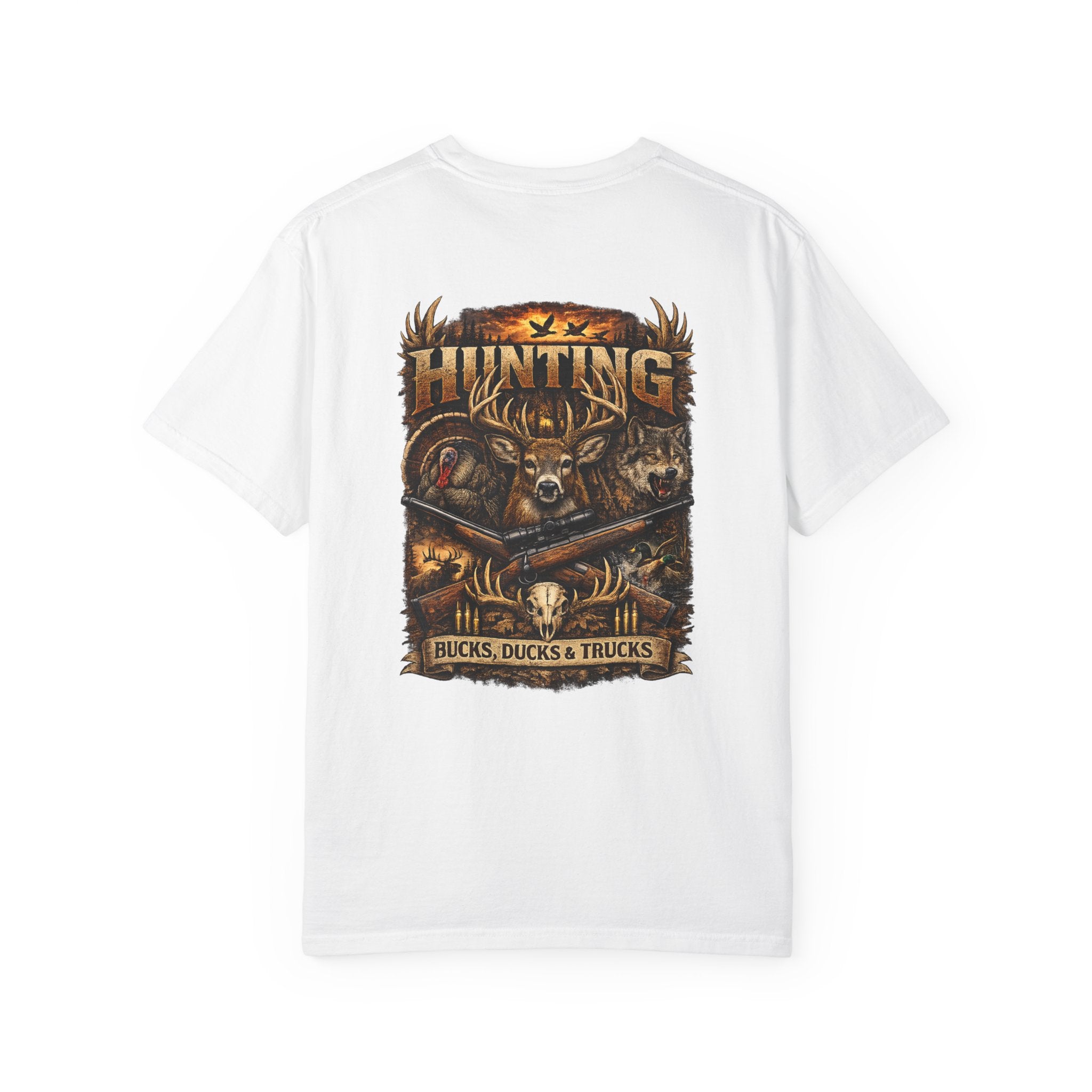 "Bucks, Ducks & Trucks" Outdoors Tee