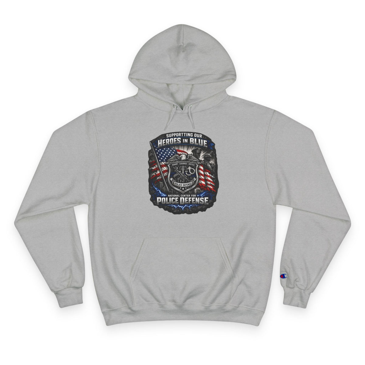 Police Defense "Heroes in Blue" Hoodie