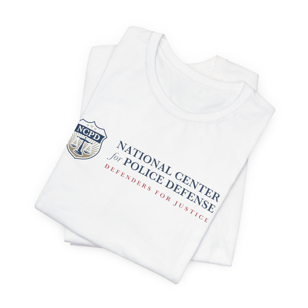 Police Defense Logo T‑Shirt — National Center for Police Defense Badge Tee