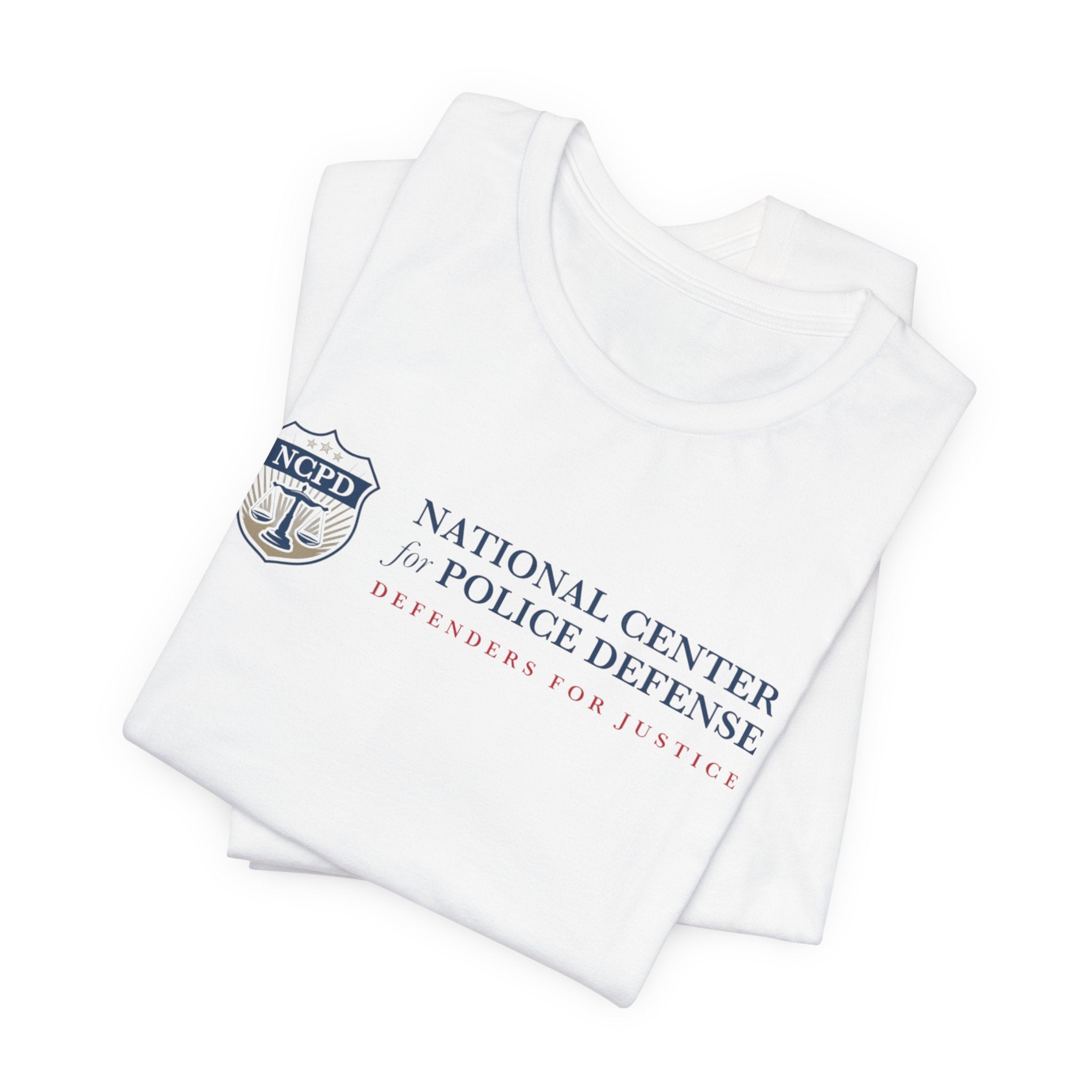 Police Defense Logo T‑Shirt — National Center for Police Defense Badge Tee