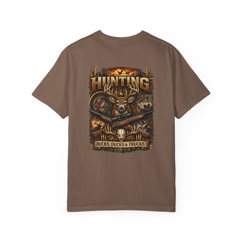 "Bucks, Ducks & Trucks" Outdoors Tee