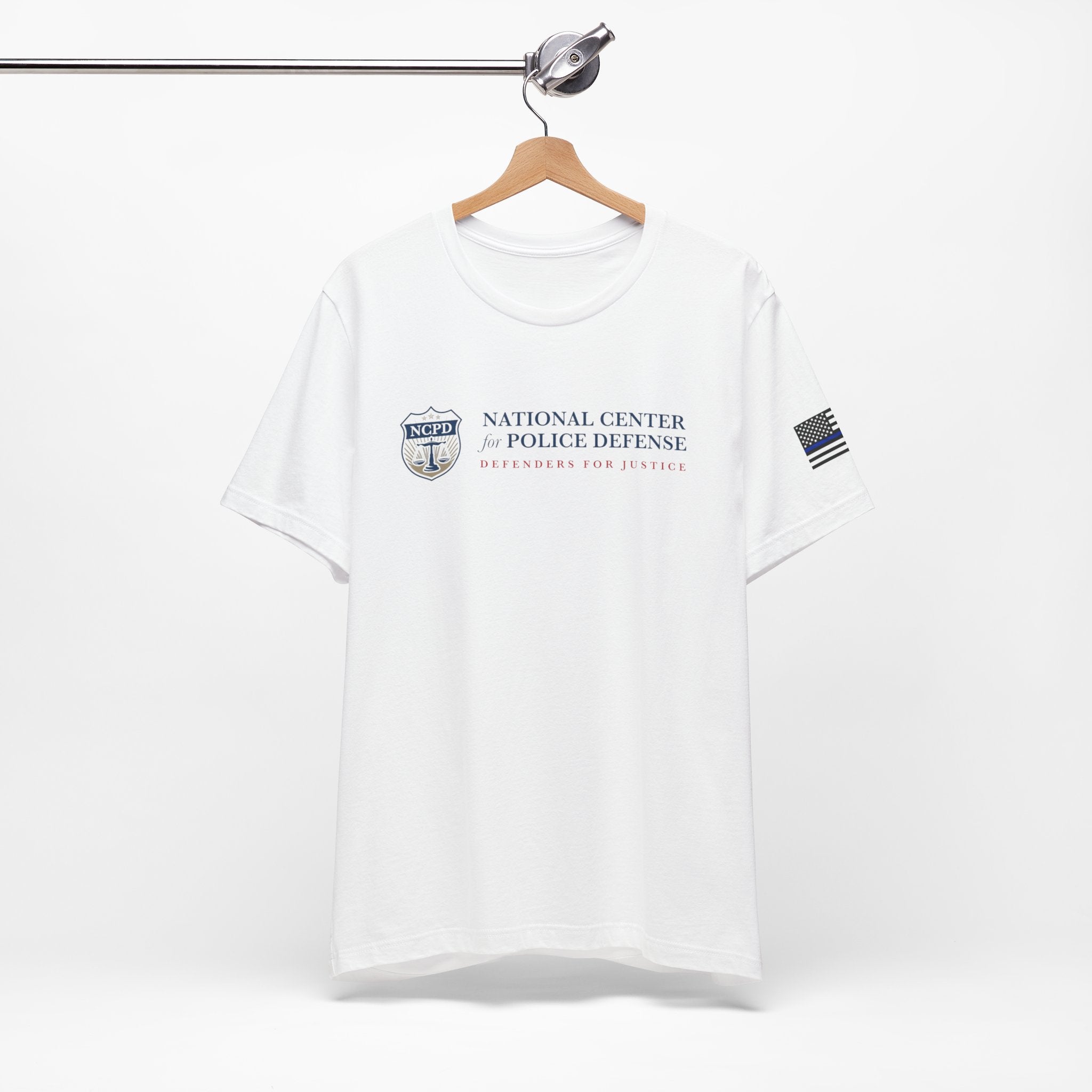 Police Defense Logo T‑Shirt — National Center for Police Defense Badge Tee