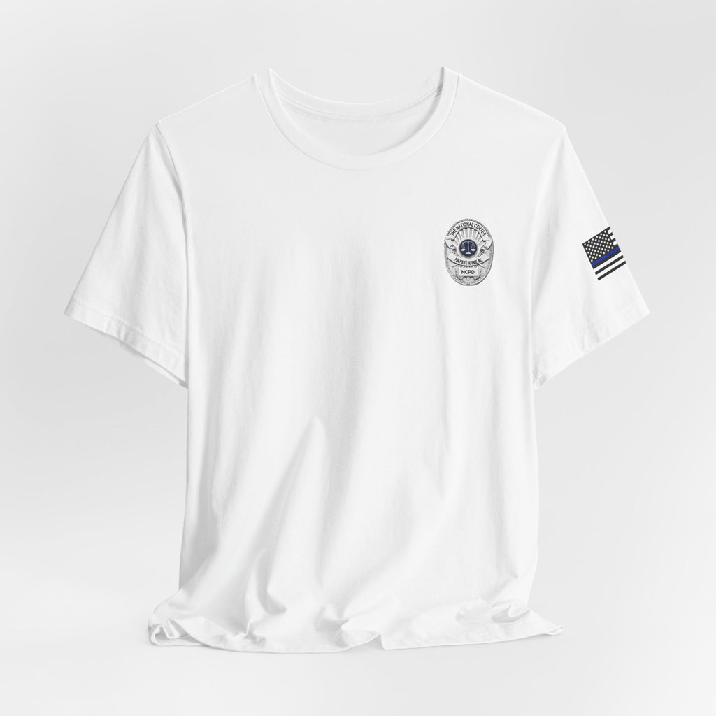 National Center for Police Defense Badge T-Shirt