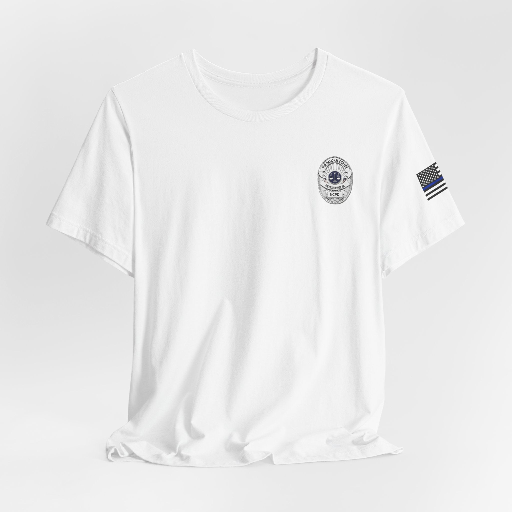 National Center for Police Defense Badge T-Shirt
