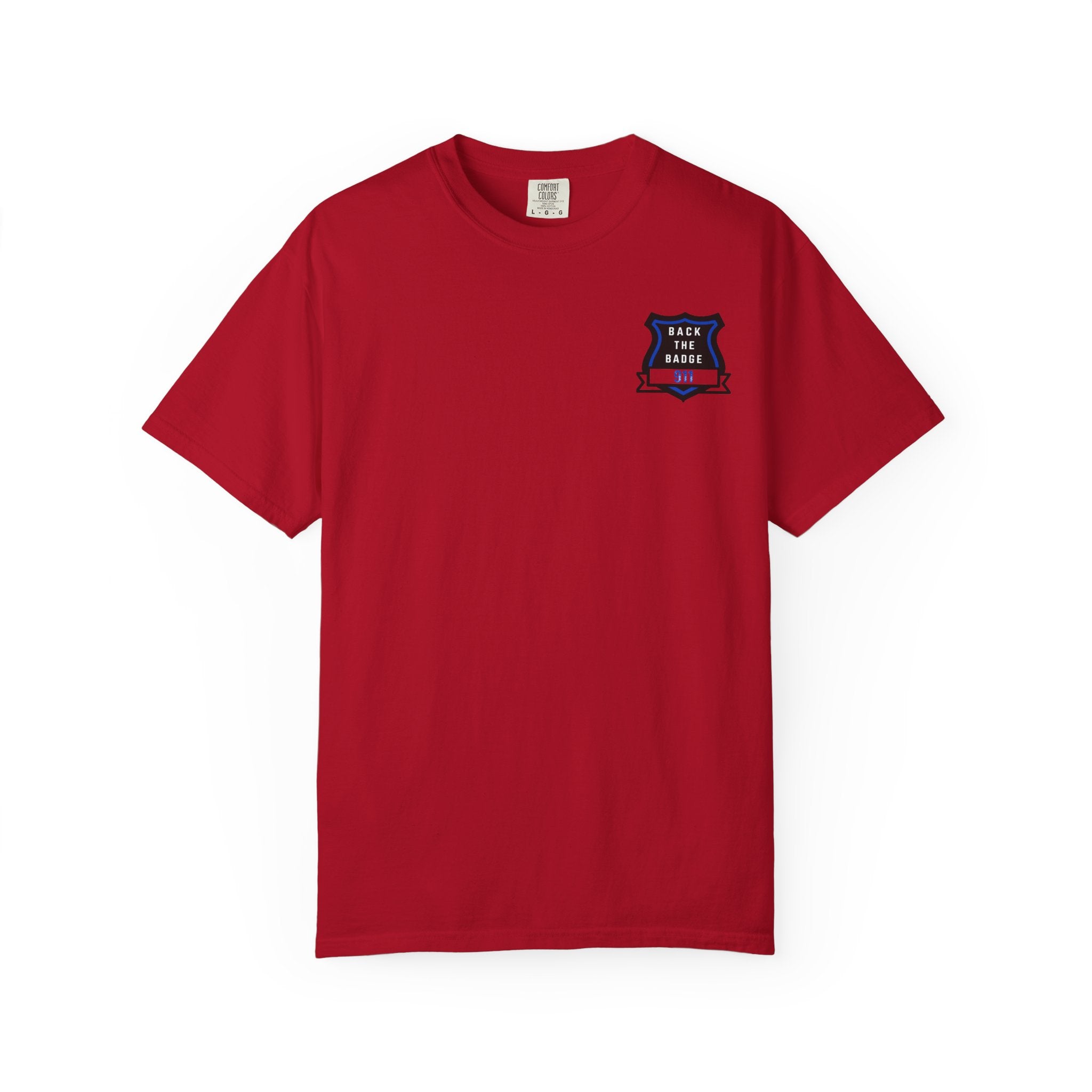 Back the Badge 911 Police Support T-Shirt