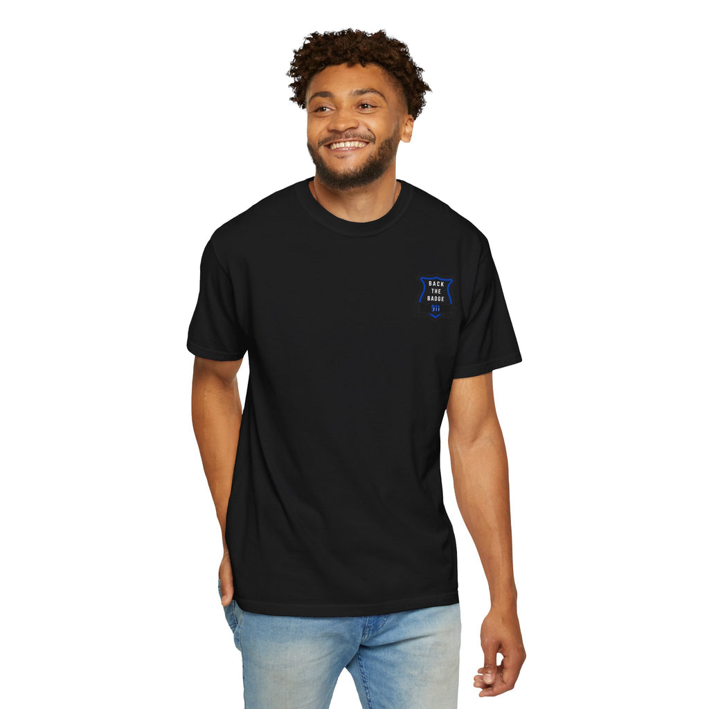 Back the Badge 911 Police Support T-Shirt